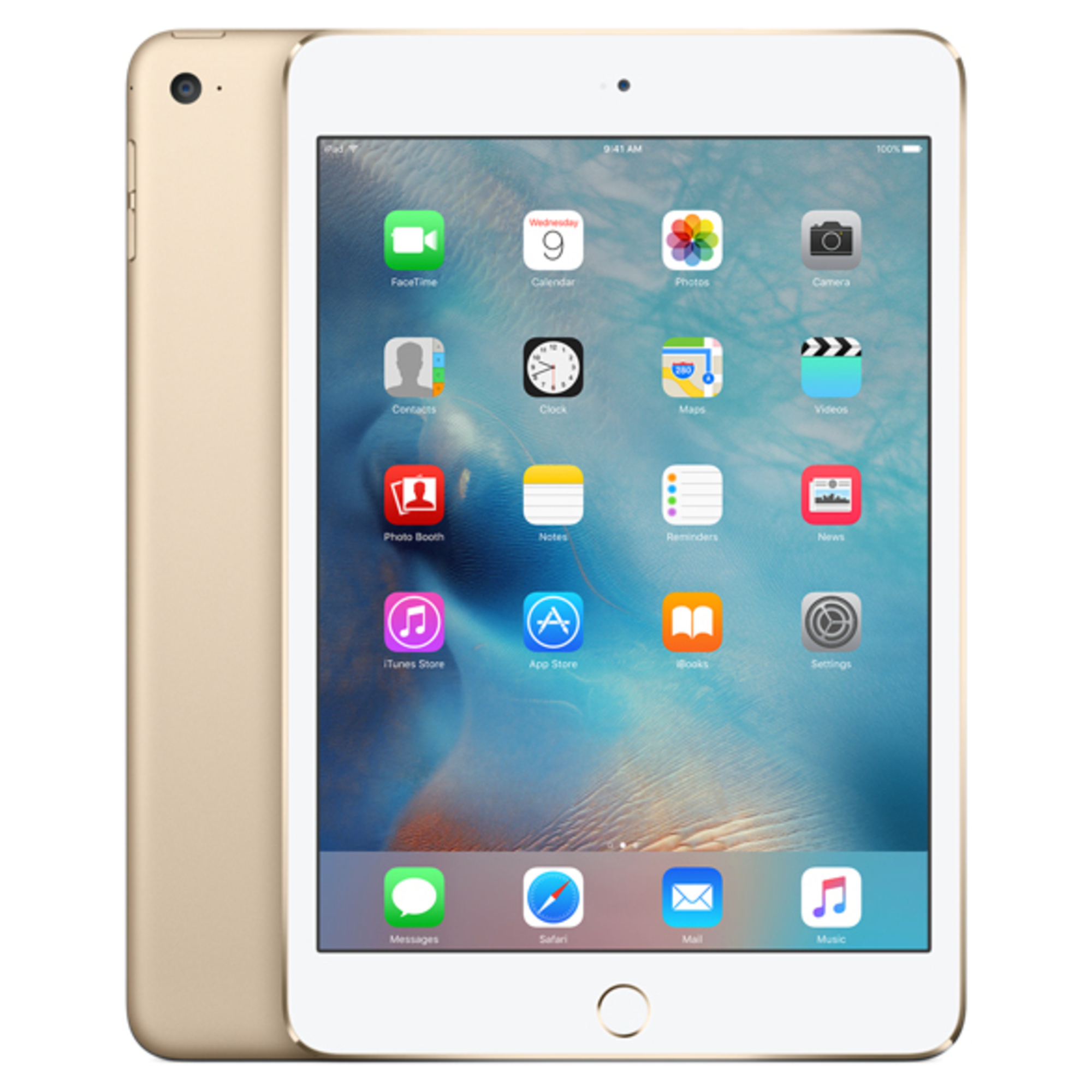 Apple iPad mini 4 4G LTE 128 Go 20,1 cm (7.9 ) Wi-Fi 5 (802.11ac) iOS Or - Bon &eacute;tat