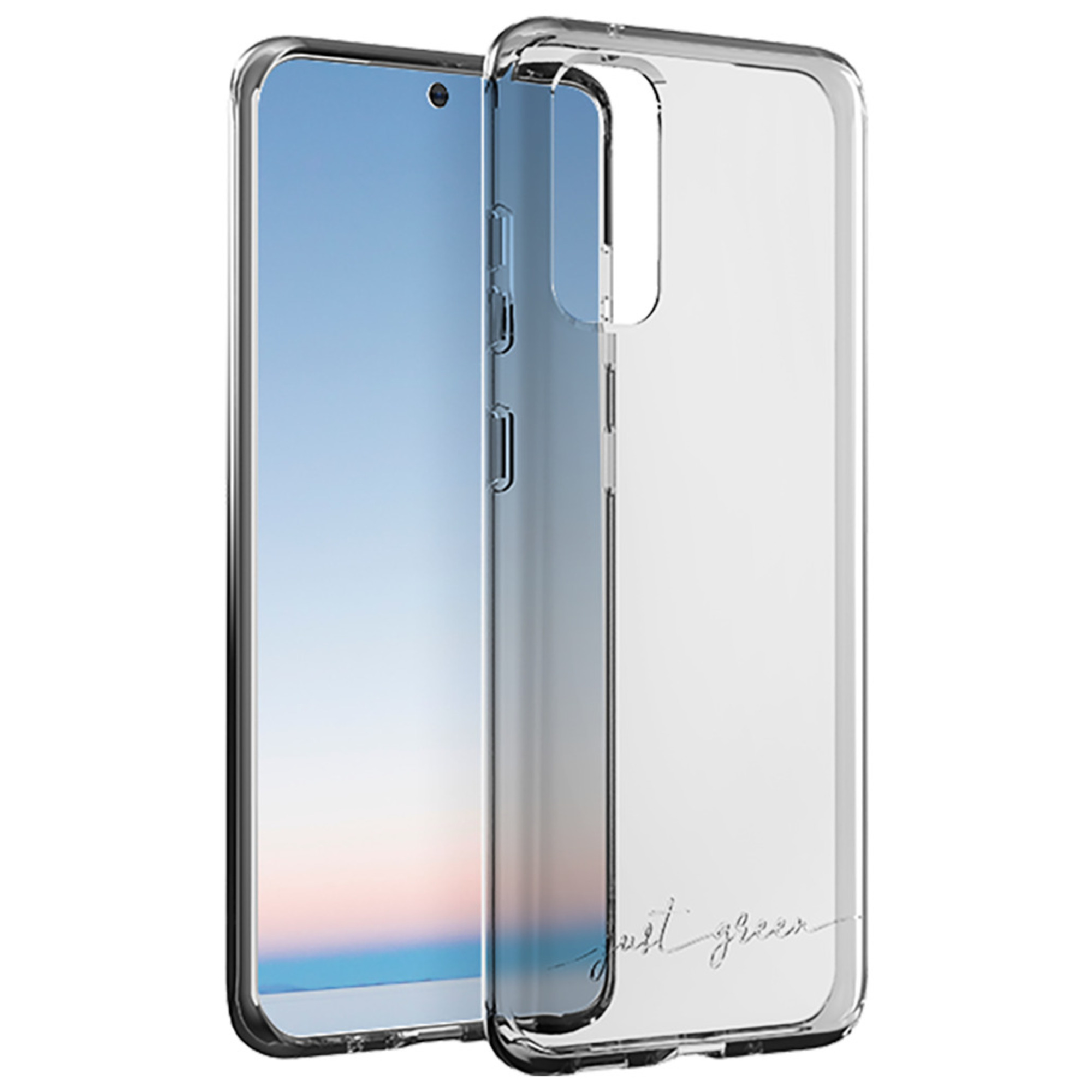Funda reciclable transparente para Samsung G S20 Just Green - nuevo