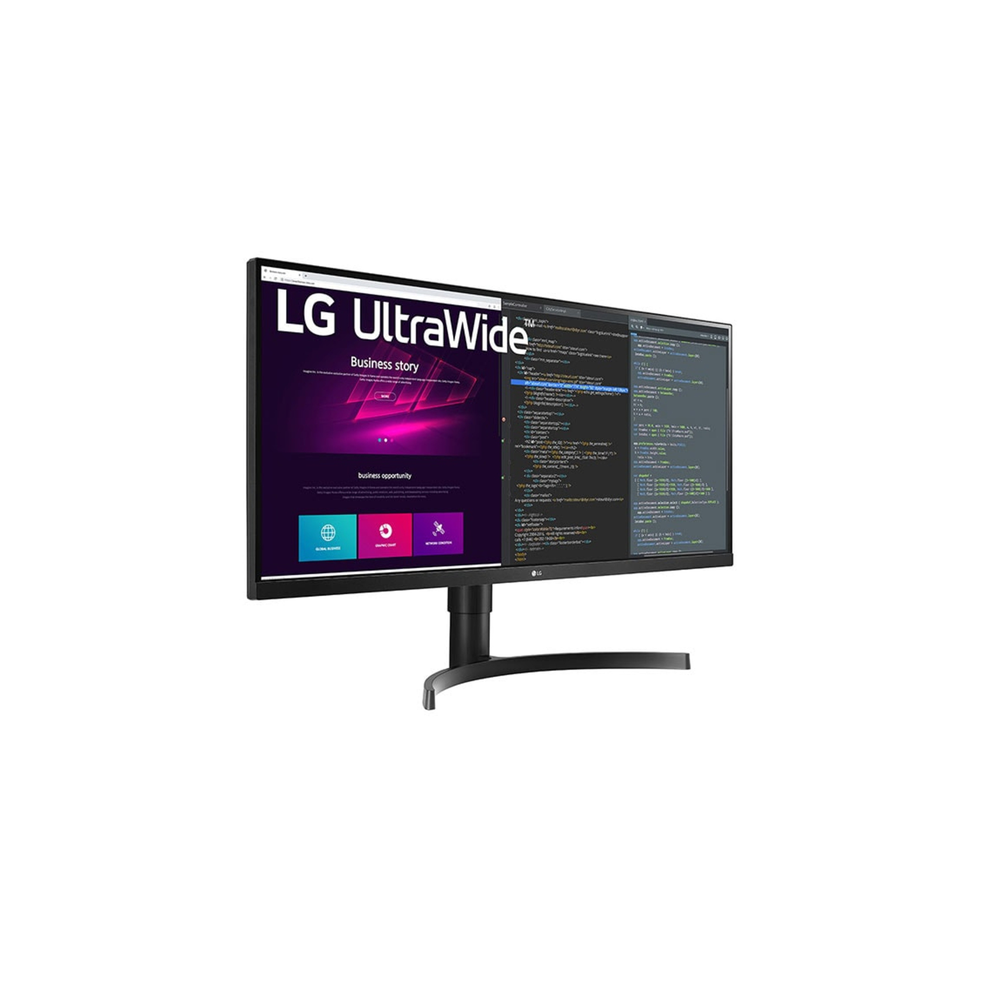 LG 34WN750P-B.AEU écran plat de PC 86,4 cm (34 ) 3440 x 1440 pixels UltraWide Quad HD Noir - Neuf