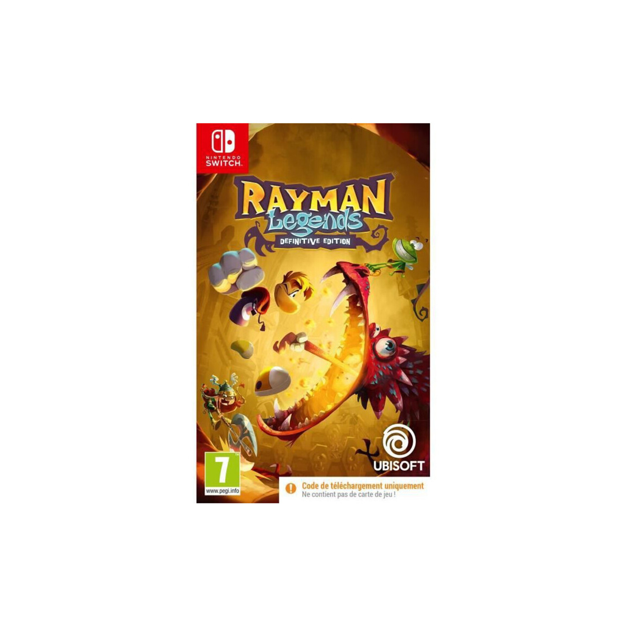 Rayman Legends Definitive Edition Jeu Switch (Code de téléchargement) - Neuf