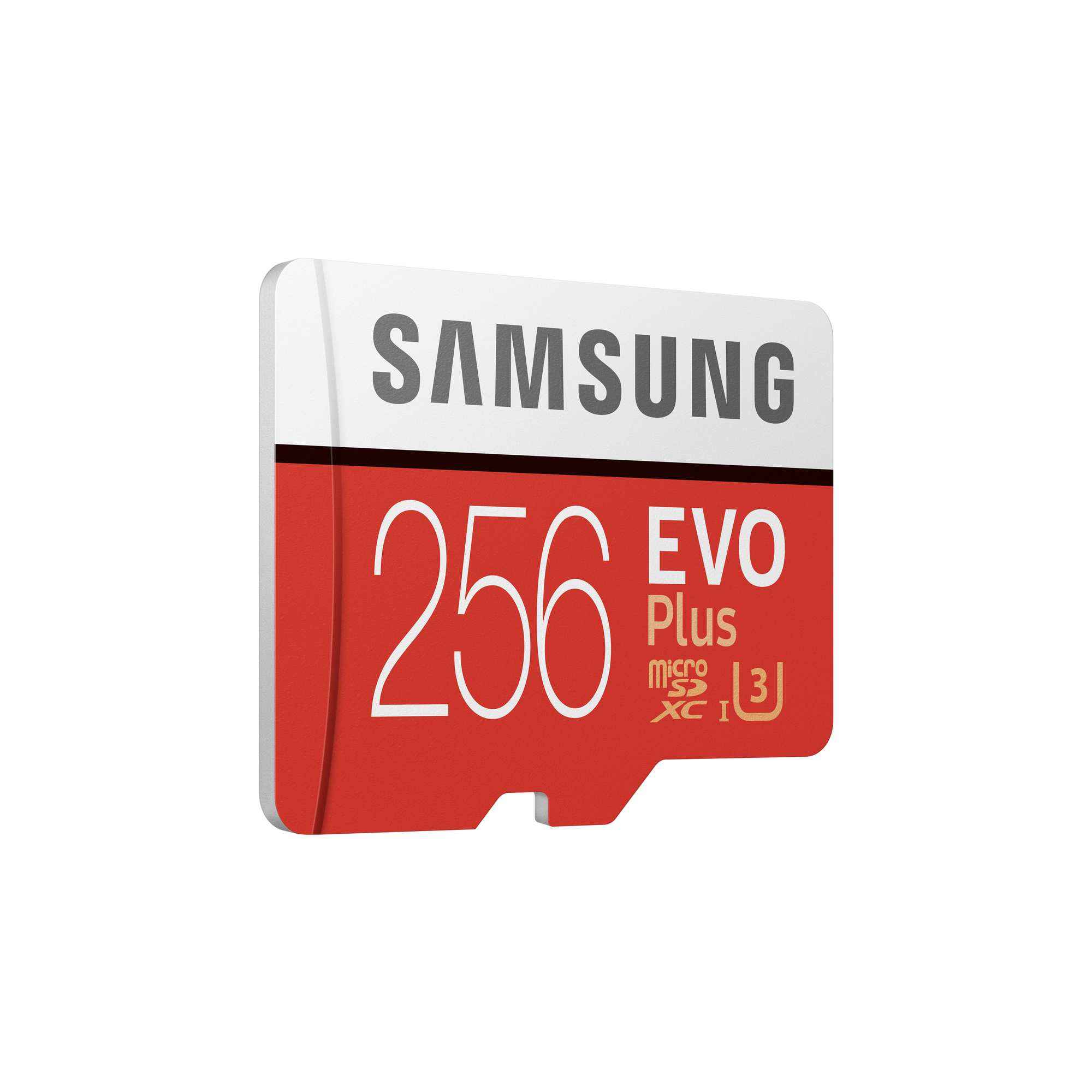 Samsung EVO Plus MB MC256HA Carte mémoire flash adaptateur microSDXC vers SD inclus e UHS I U3 / Class10 microSDXC UHS I - vue 4