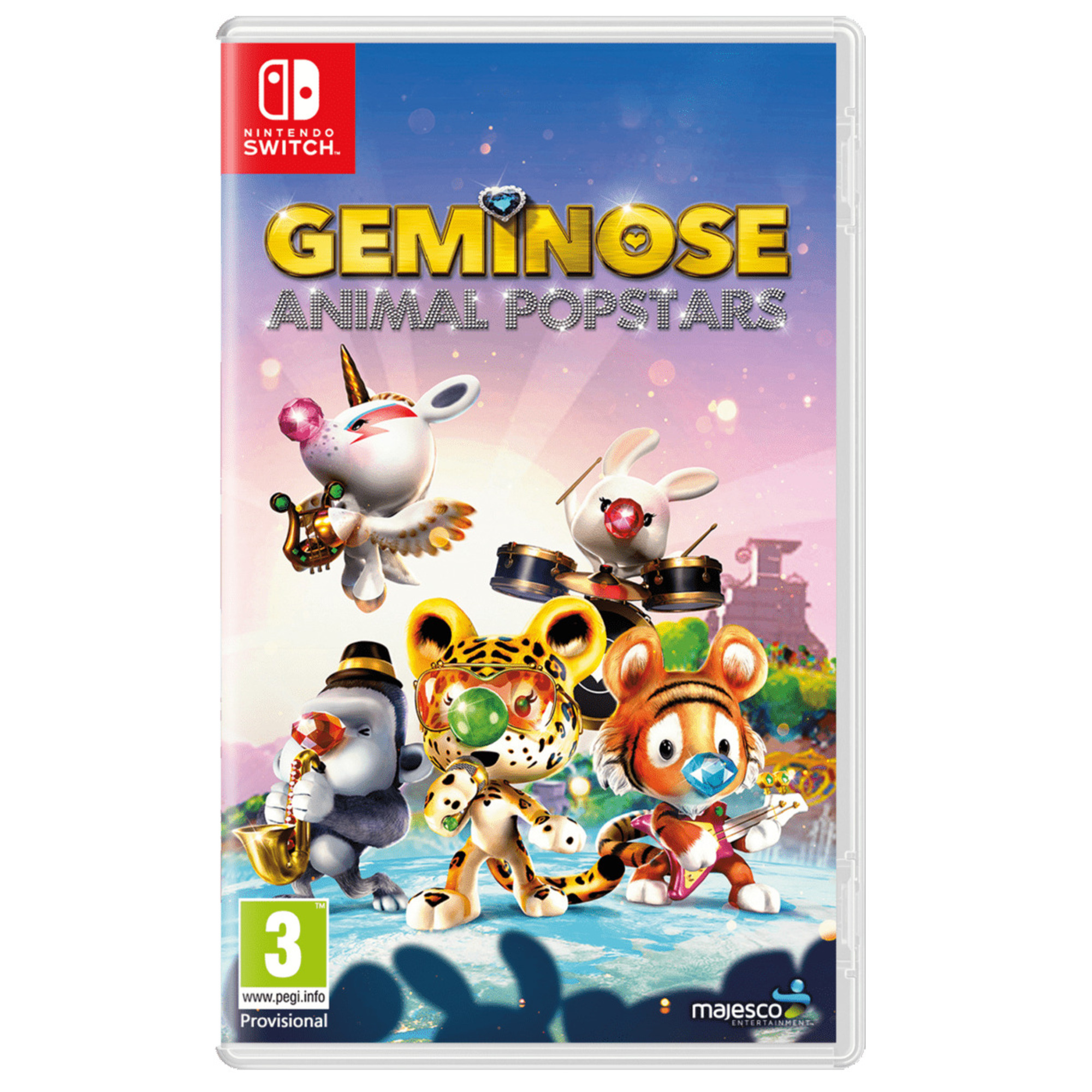 Geminose Animal Popstars Nintendo Switch Neuf