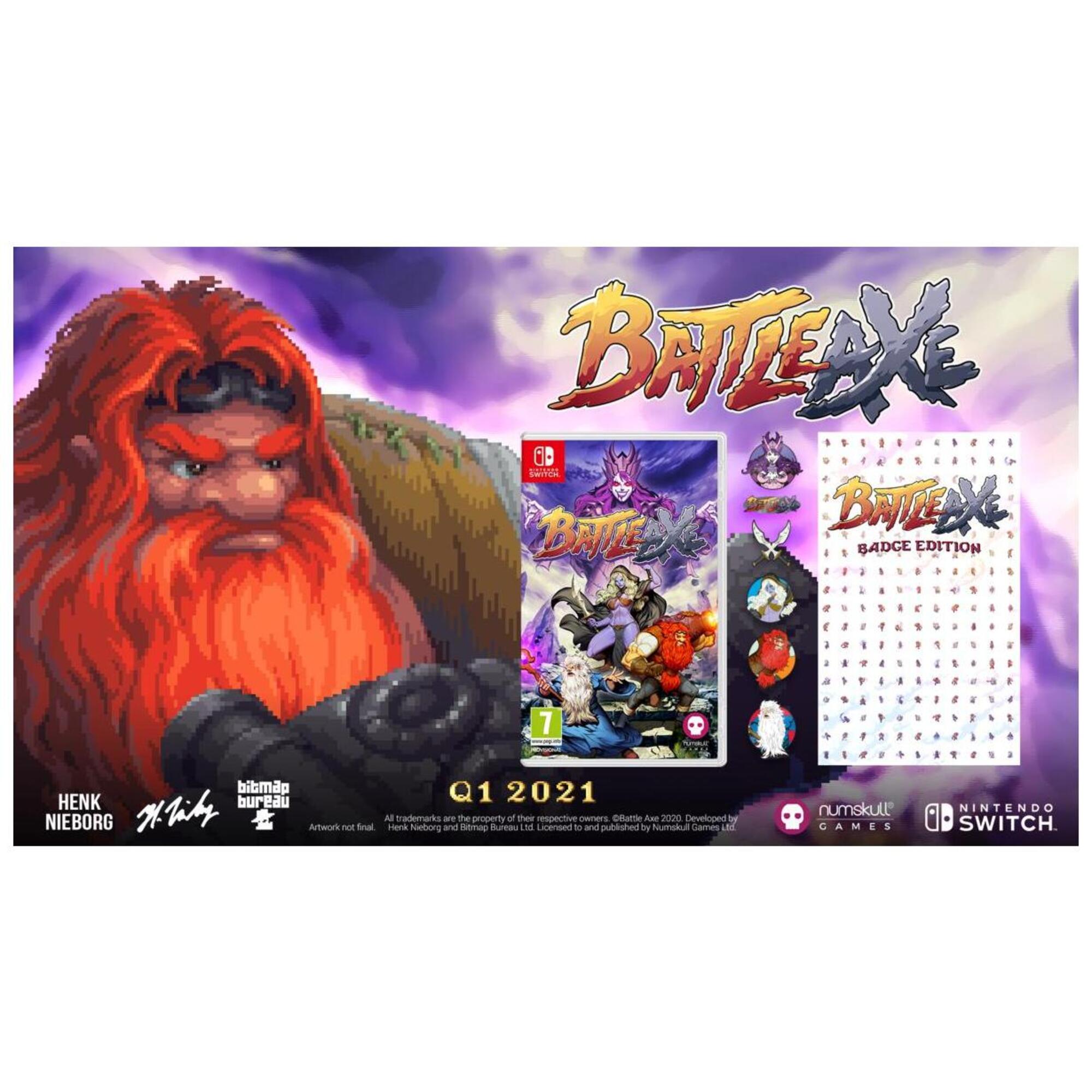 Battle Axe Badge Edition Nintendo Switch Neuf - vue 3