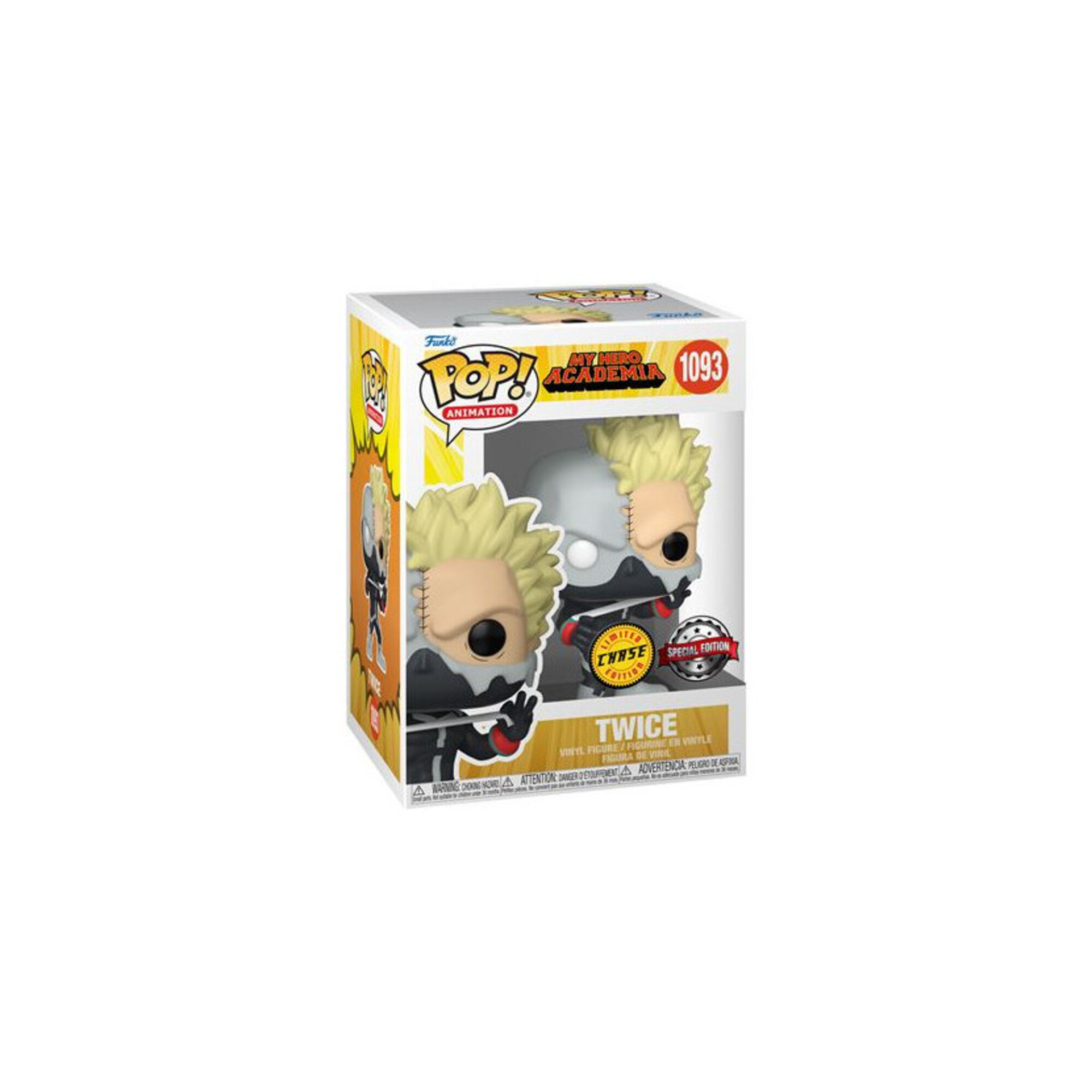 Figurine Funko Pop Animation My Hero Academia Twice with Chaise Modèle aléatoire Neuf