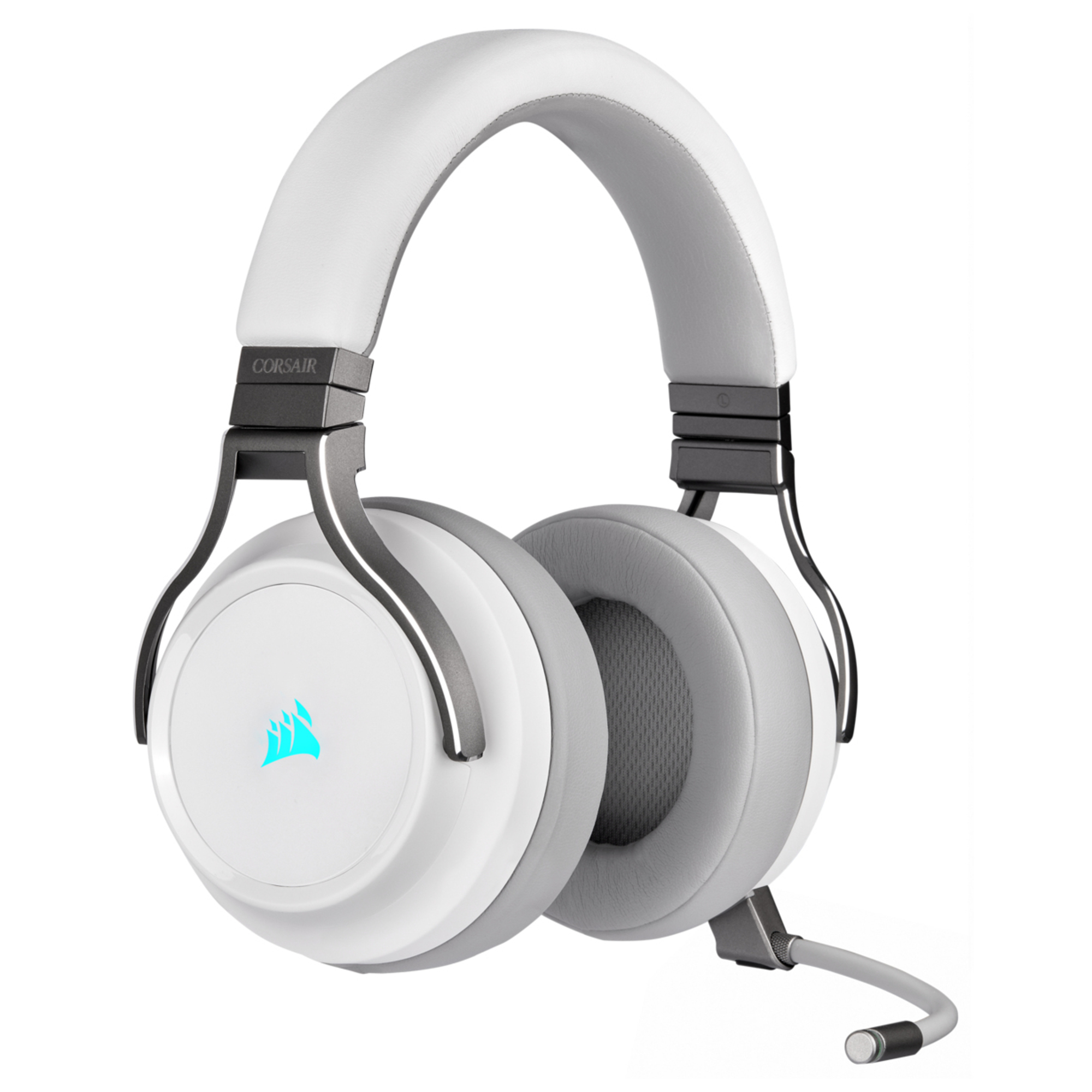 Corsair Virtuoso RGB Casque Avec fil &sans fil Arceau Jouer USB Type-A Blanc - Neuf