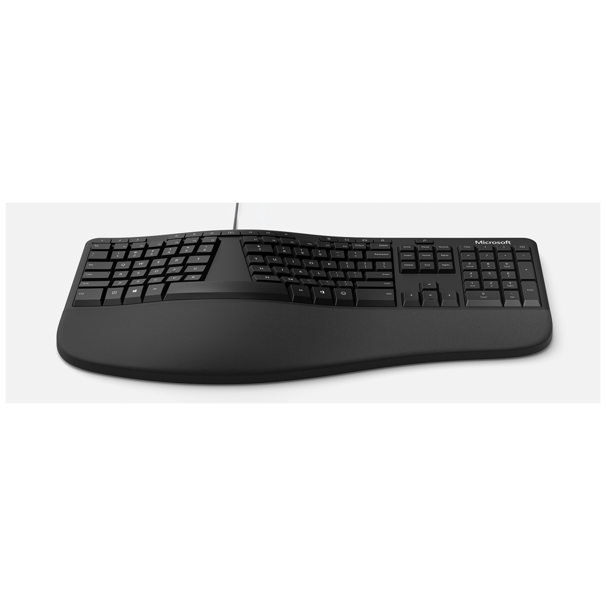 Clavier Ergonomique Microsoft LXM-00005 – Universel USB AZERTY Belge - vue 3