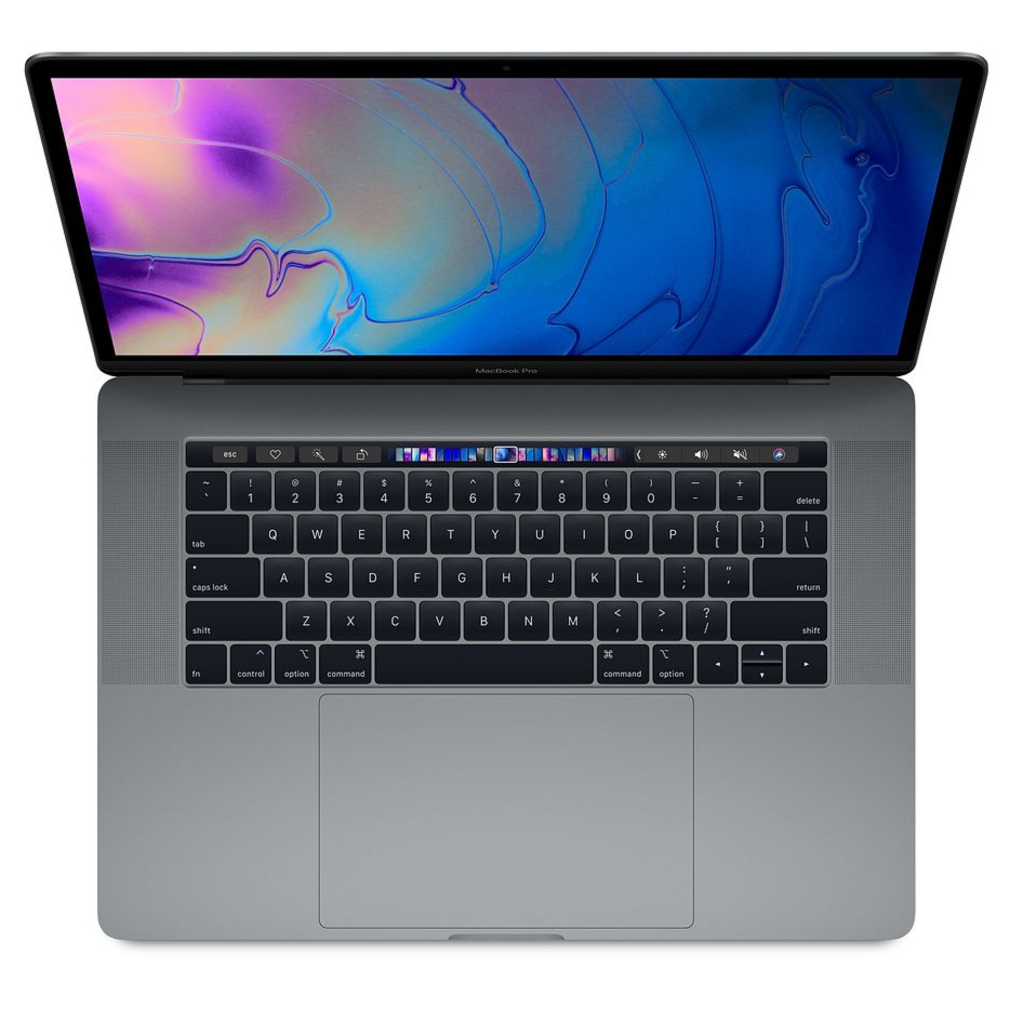 MacBook Pro Core i9 (2019) 15.4', 5 GHz 1 To 32 Go AMD Radeon Pro Vega 20, Gris sidéral - QWERTY Italien - Bon état