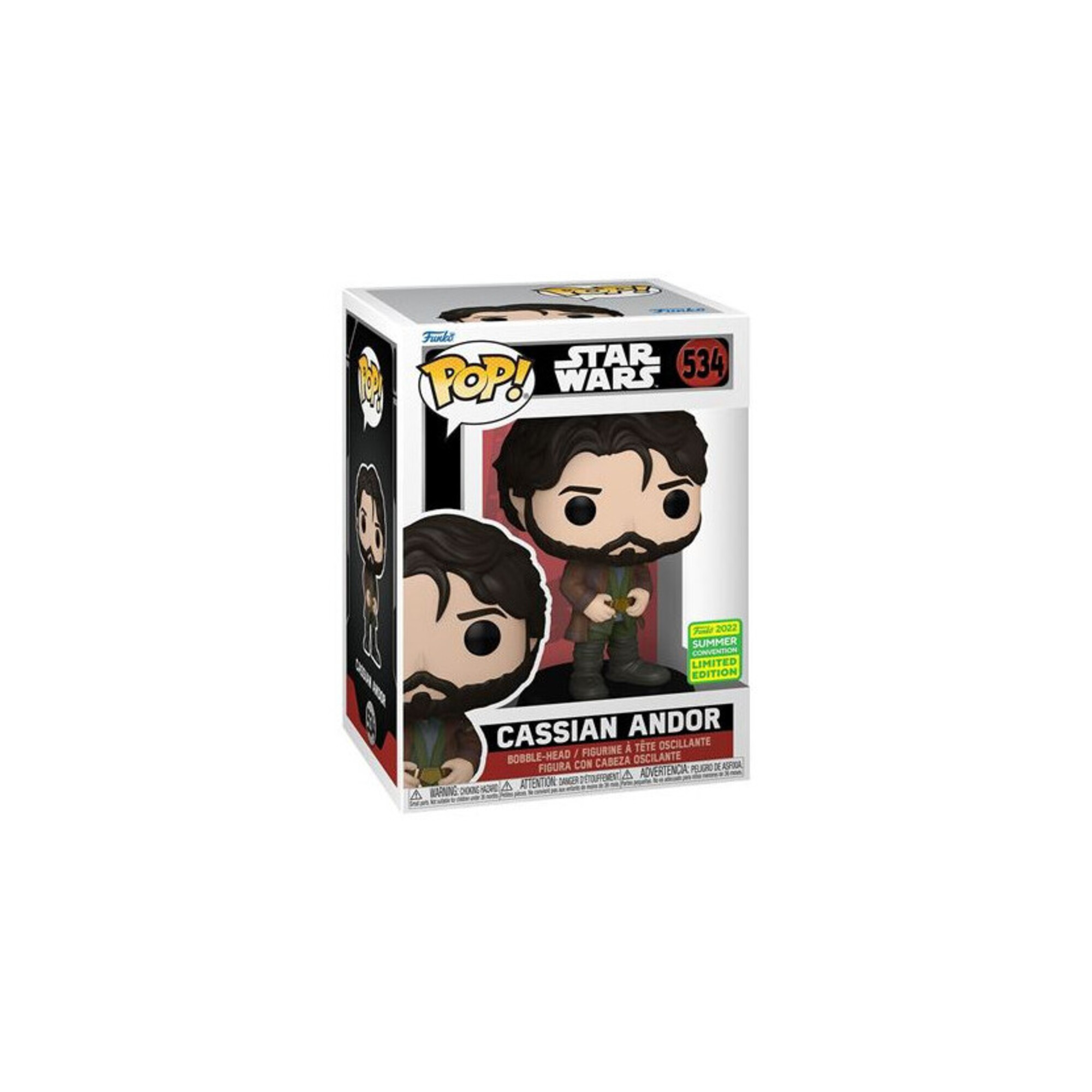 Figurine Funko Pop Star Wars Cassian Andor - Neuf