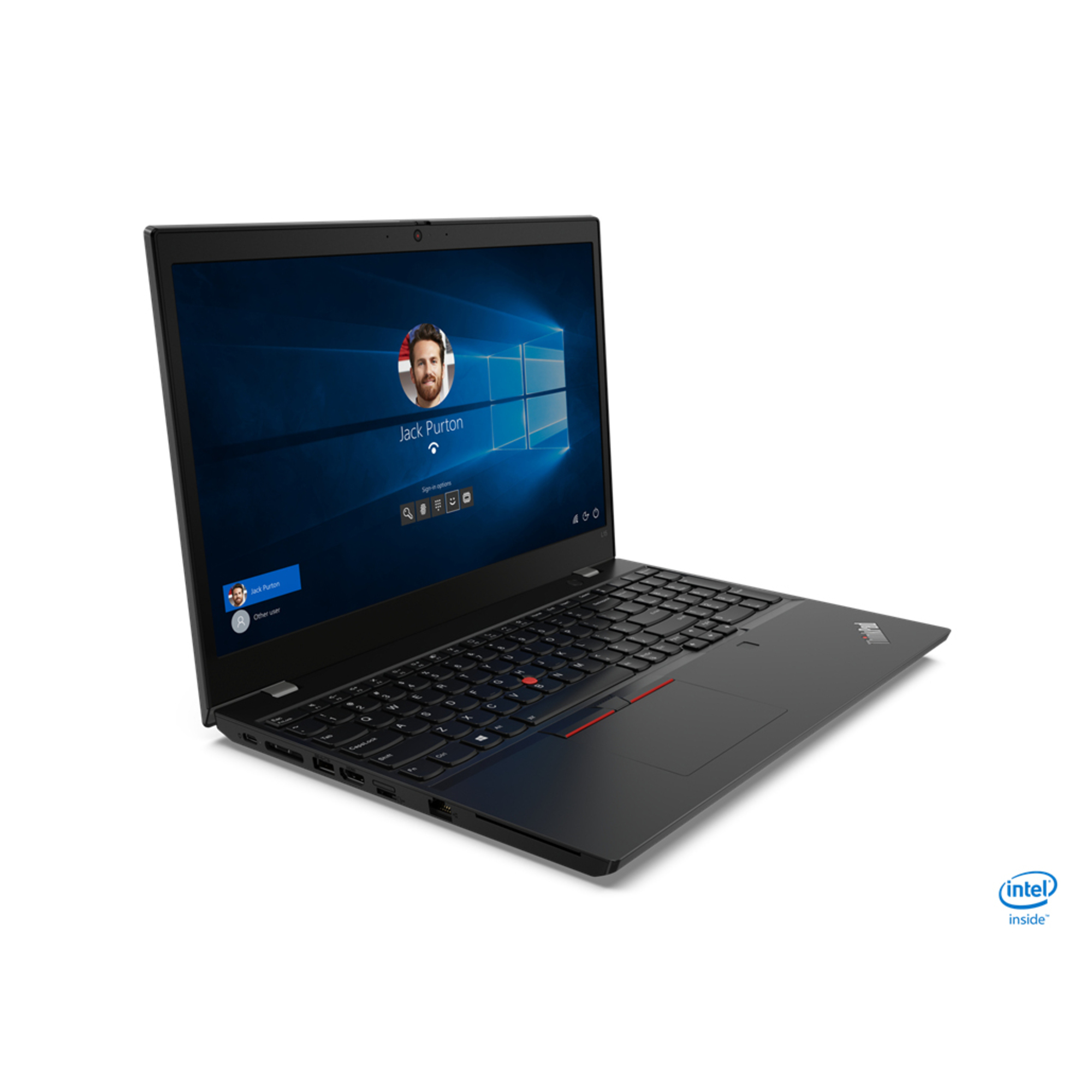 Lenovo ThinkPad L15 Gen 1 i5-10210U Ordinateur portable 39,6 cm (15.6 ) Full HD Intel® Core™ i5 8 Go DDR4-SDRAM 256 Go SSD Wi-Fi 6 (802.11ax) Windows 10 Pro Noir - Bon état