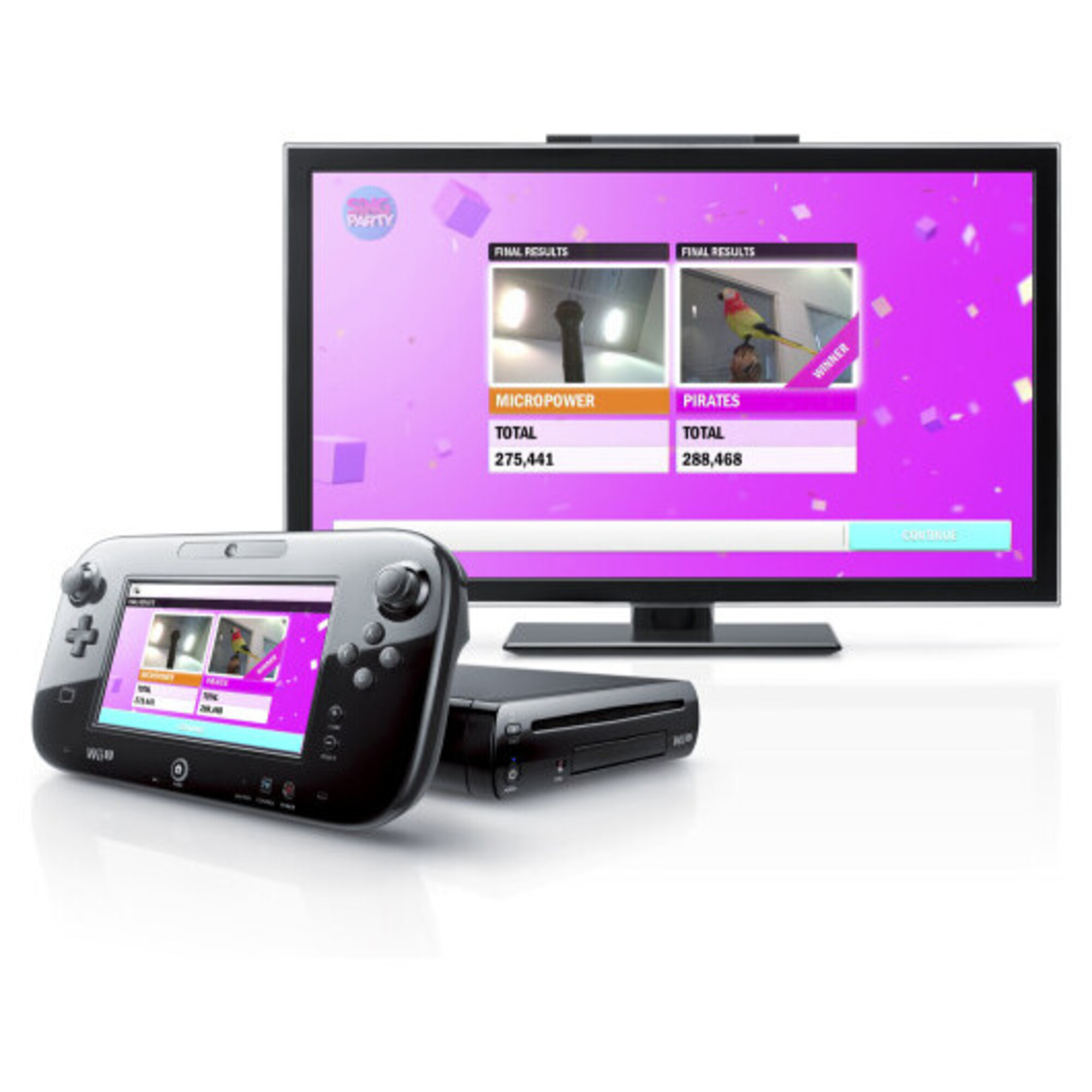 SING PARTY avec Microphone pour Console NINTENDO Wii U Neuf - vue 2