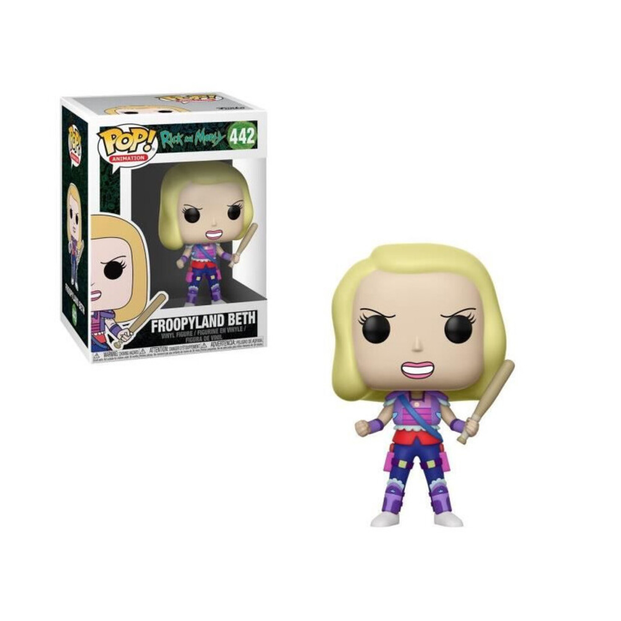 Figurine Funko POP! Rick & Morty Froopyland Beth - vue 2