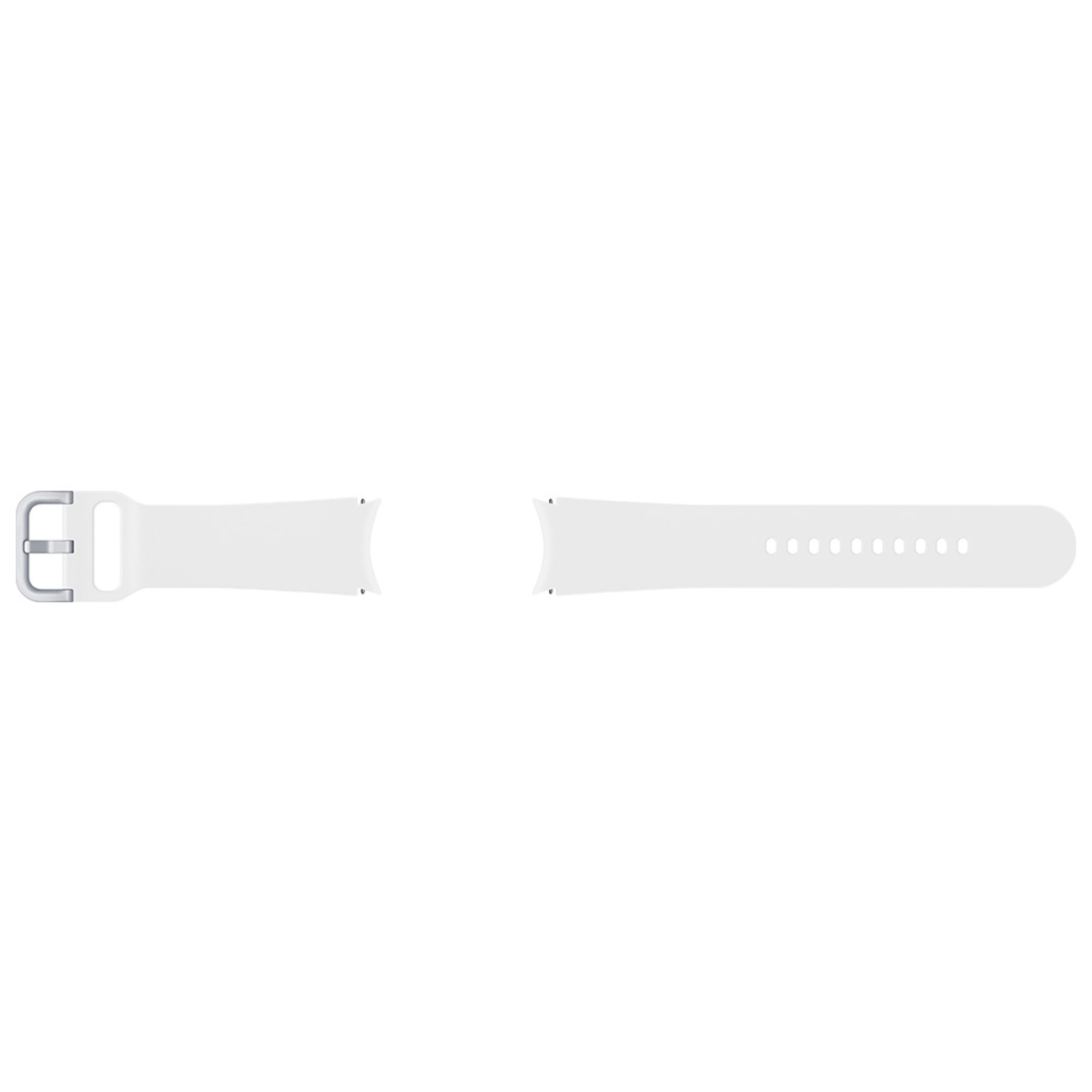 Bracelet Sport pour G Watch 4 130mm, M/L Blanc Samsung - Neuf