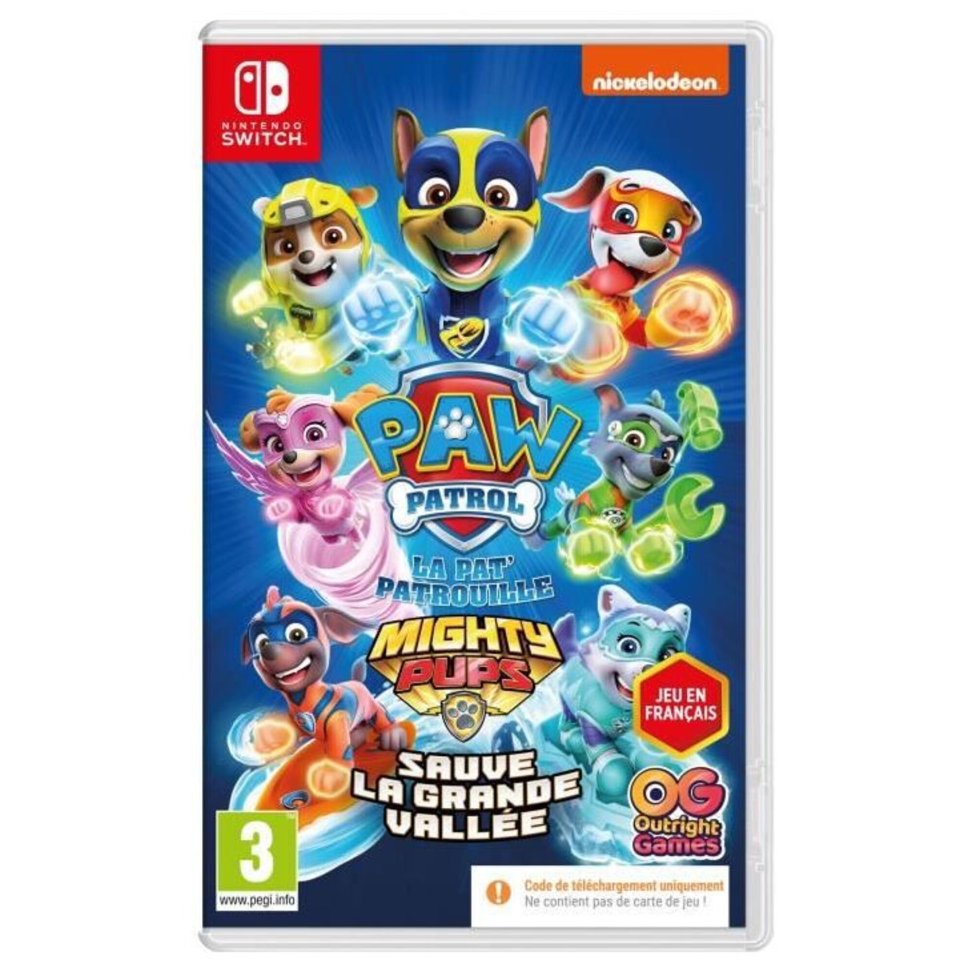 Paw Patrol : La Super Patrouille Sauve La Grande Vallée Code In A Box Switch - vue 8