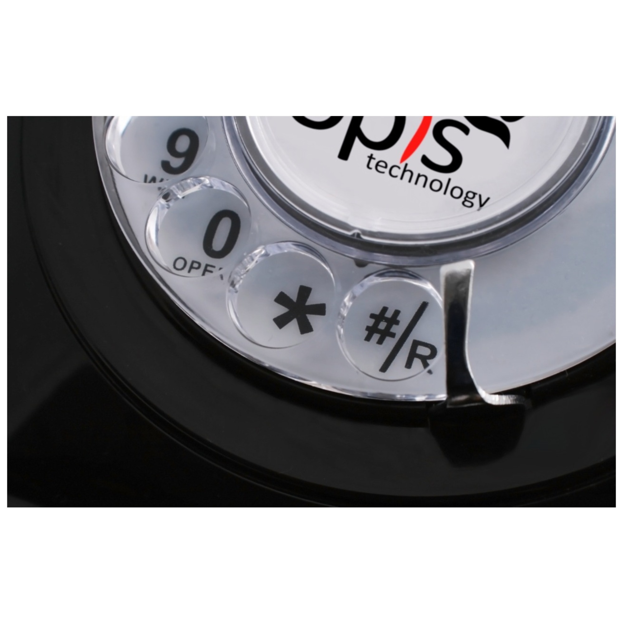 Opis 60s Mobile: telephone vintage fixe gsm 2G rétro avec cadran rotatif Neuf - vue 5