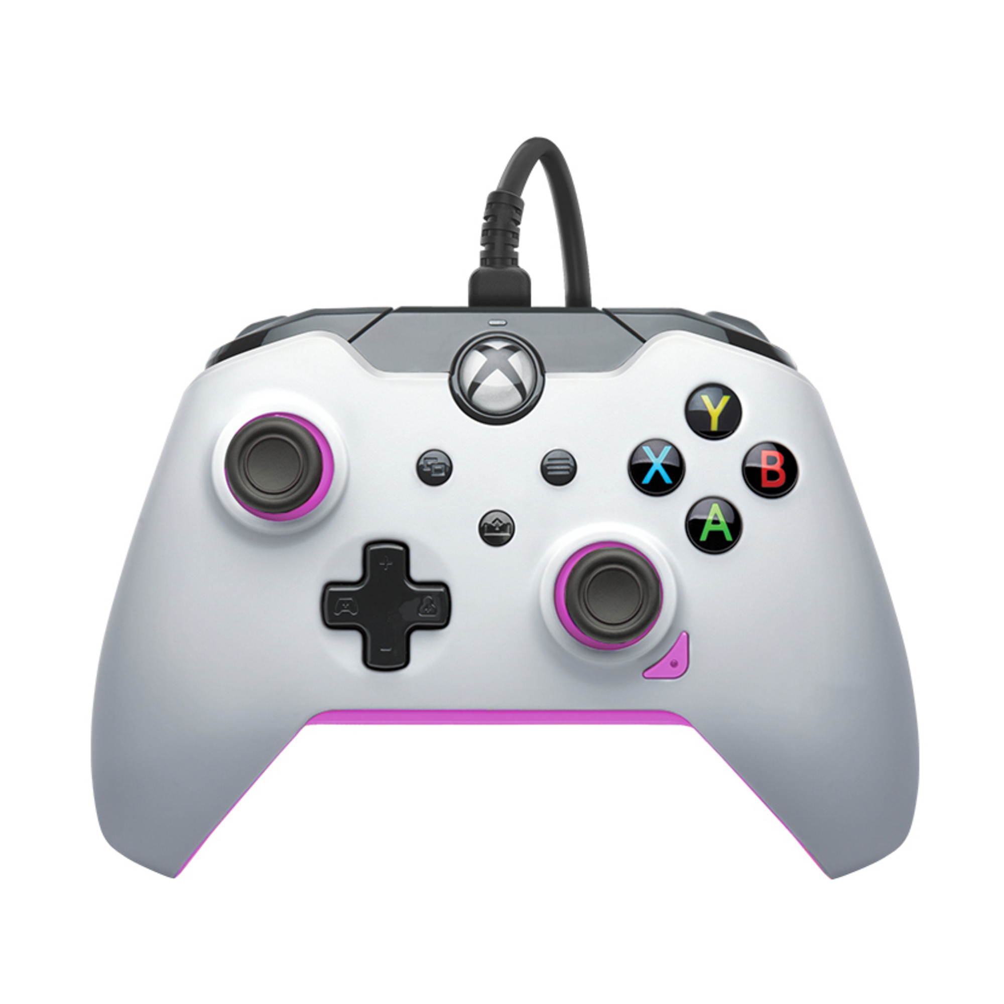 PDP Manette filaire: Mèche blanchePour Xbox Series X|S, Xbox One et Windows 10/11 - Neuf