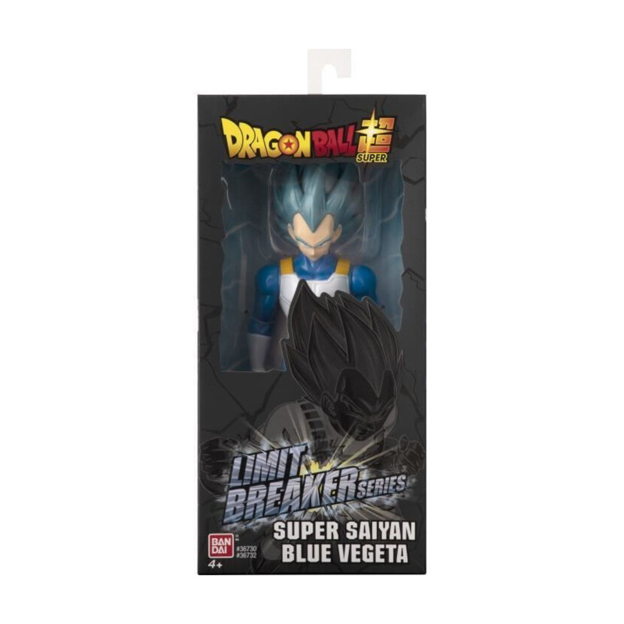 DRAGON BALL SUPER - Figurine Geante Limit Breaker 30 cm - Super Saiyan Vegeta Blue - Neuf