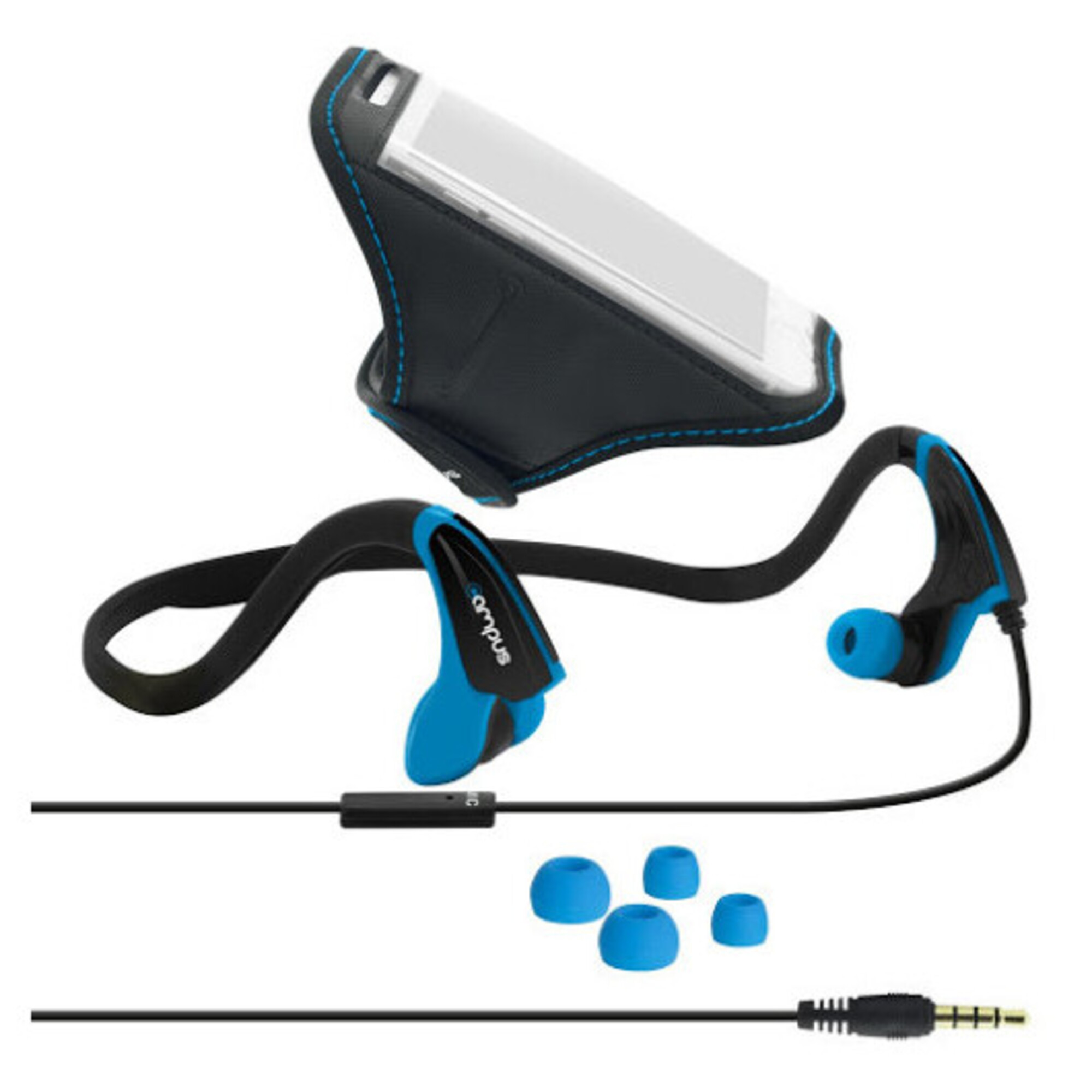 Ecouteurs intra auriculaires avec brassard RUN FIT Sport Neuf
