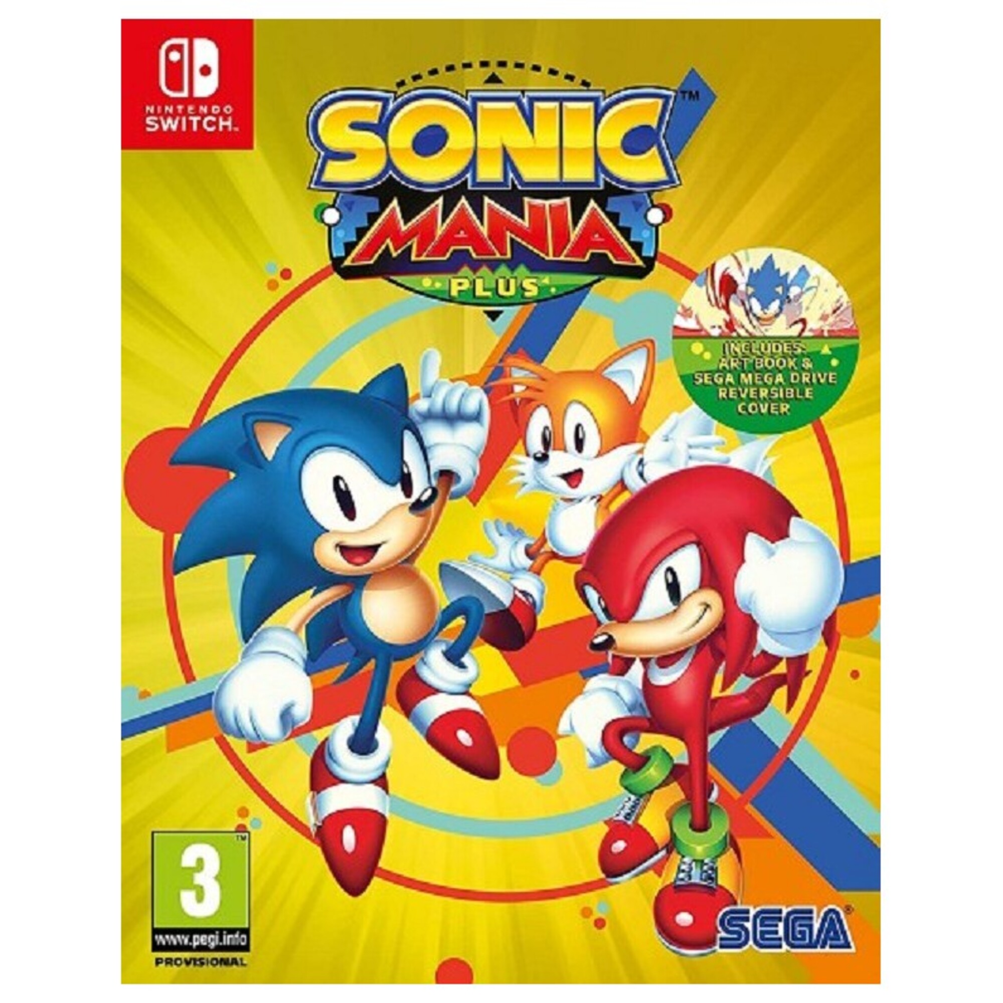 Sonic Mania Plus (SWITCH) - Neuf