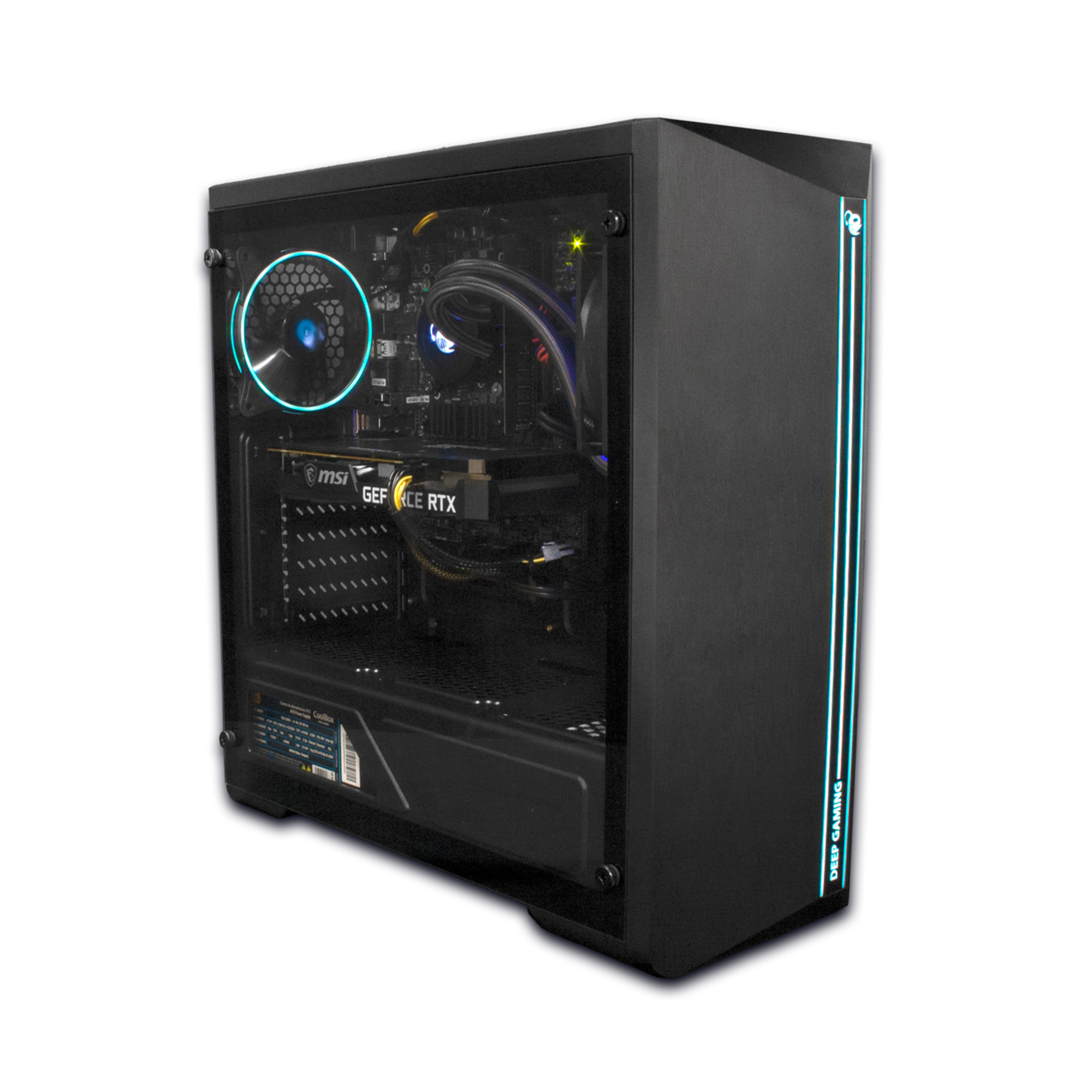 PC Gamer - DeepGaming Covenant 2 Intel Core i9-12900F - RTX3050 8Go GDDR5 - RAM 64Go - 1To SSD NVMe PCIe 4.0 - FDOS - Neuf