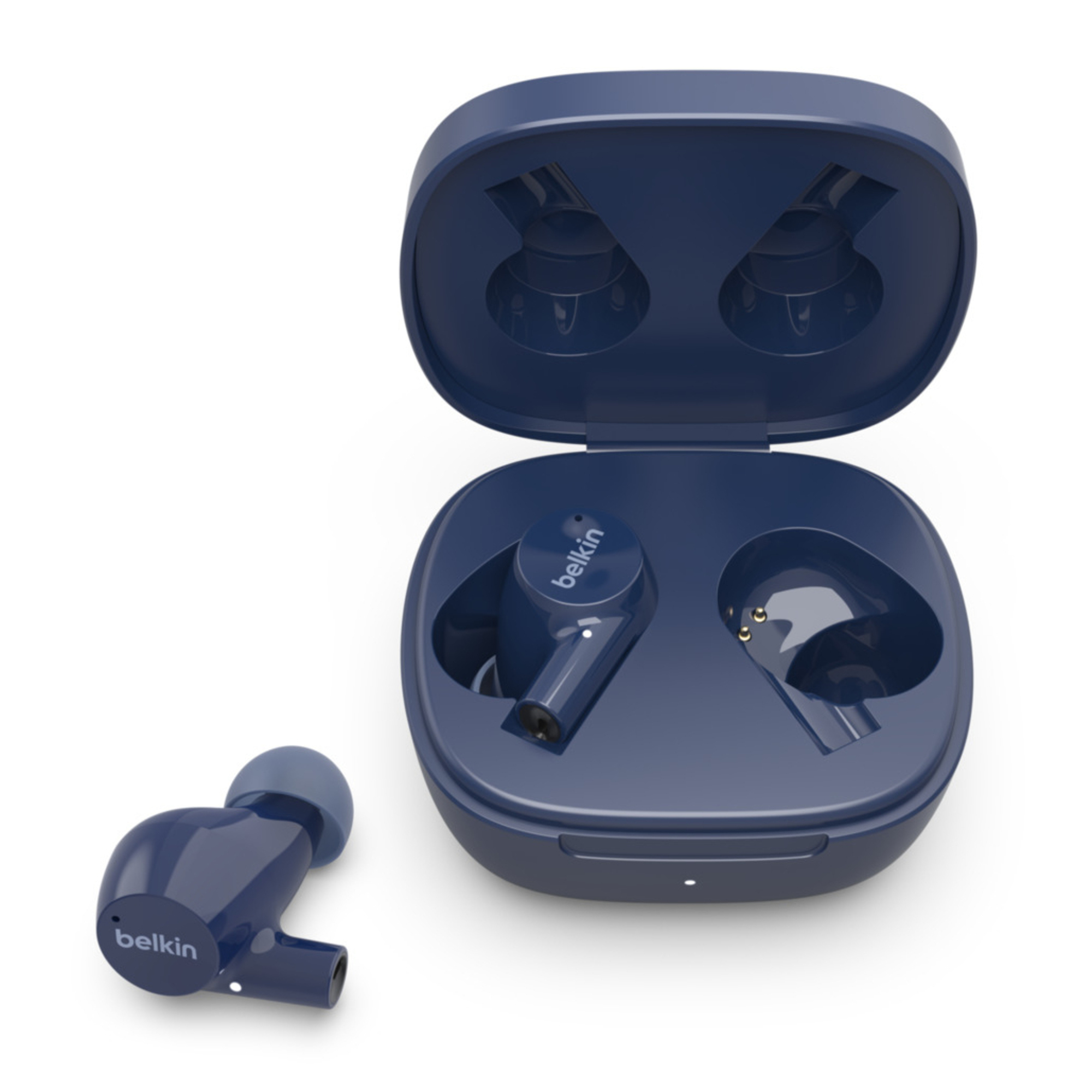 Belkin SoundForm Rise Casque True Wireless Stereo (TWS) Ecouteurs Bluetooth Bleu - Neuf