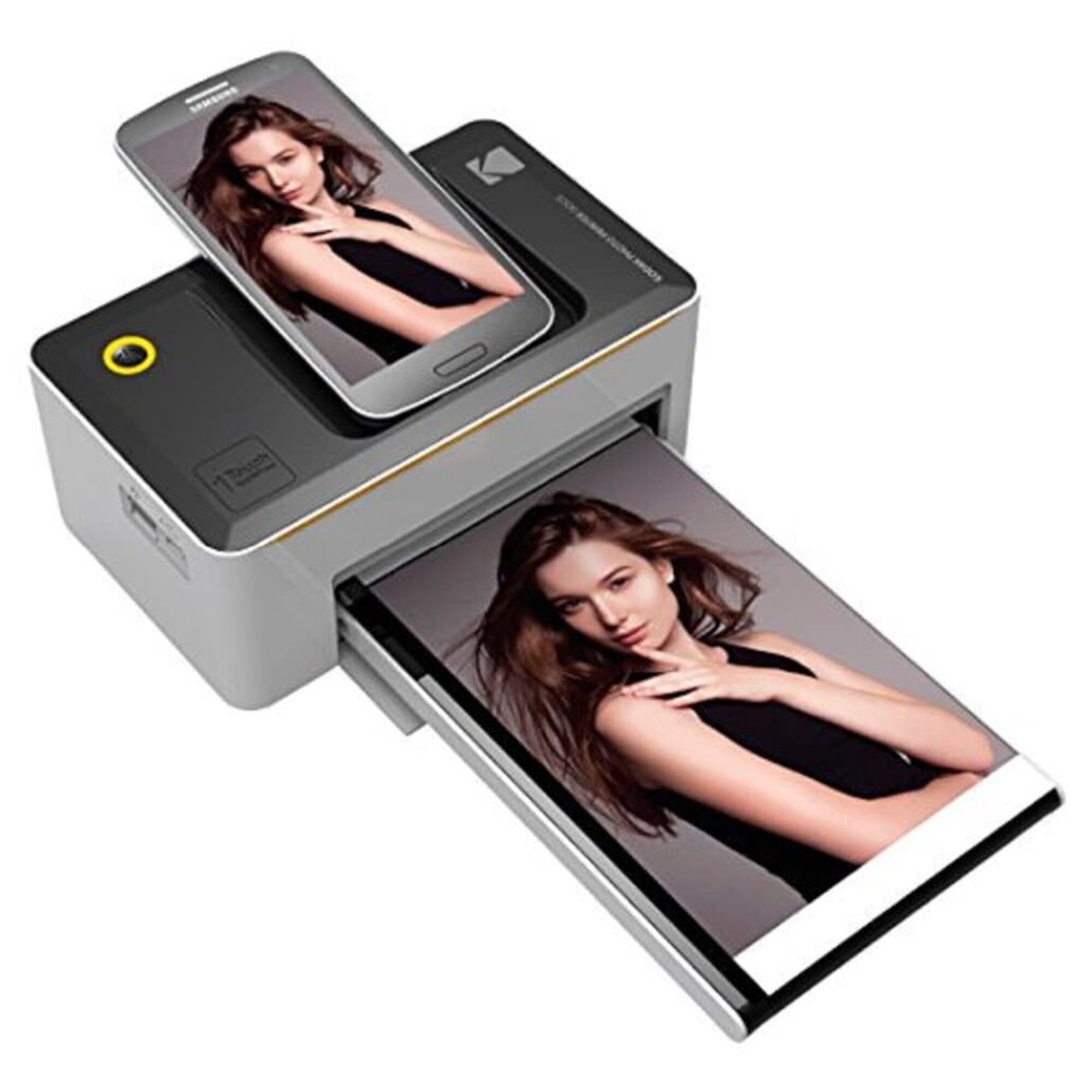 Imprimante photo Kodak PD450 Sublimation thermique Pour Smartphone iOS et Android