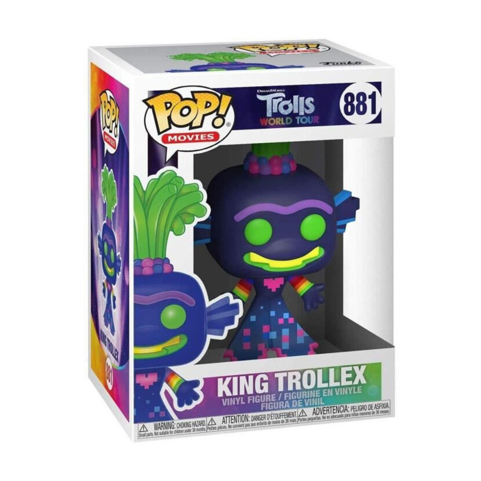 Trolls World Tour King Trollex - vue 4