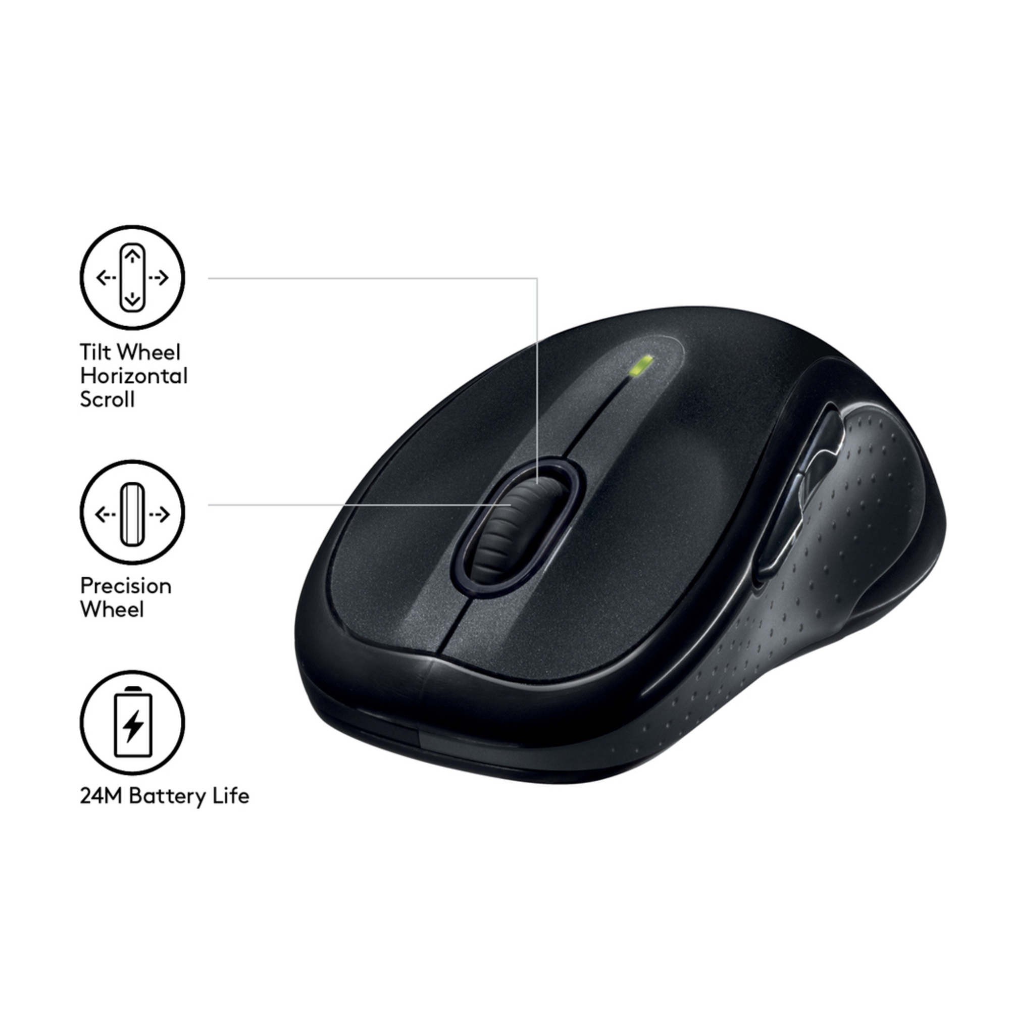 Logitech M510 souris RF sans fil Laser - Neuf