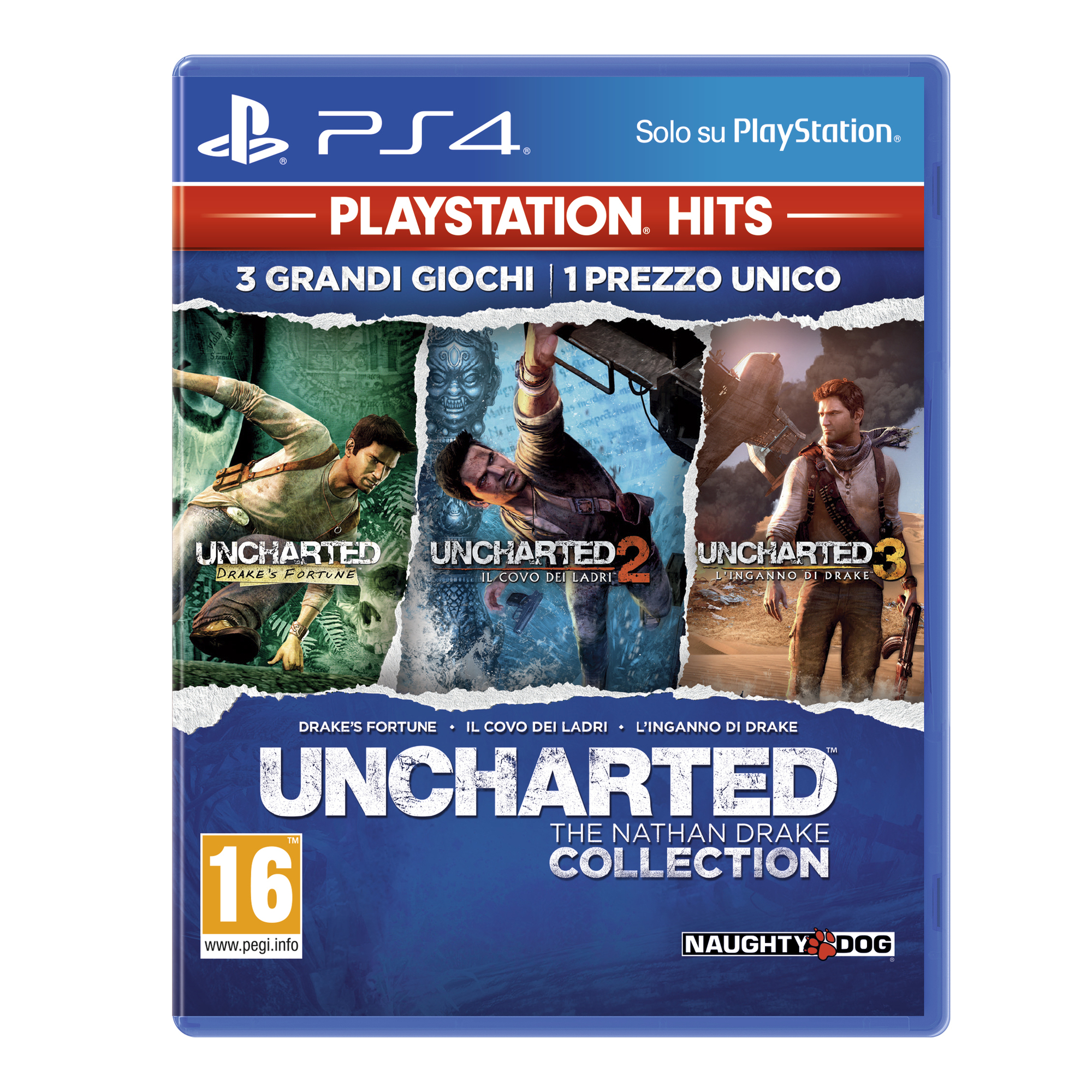 Sony Uncharted: The Nathan Drake Collection PS Hits PS4 PlayStation 4 Neuf