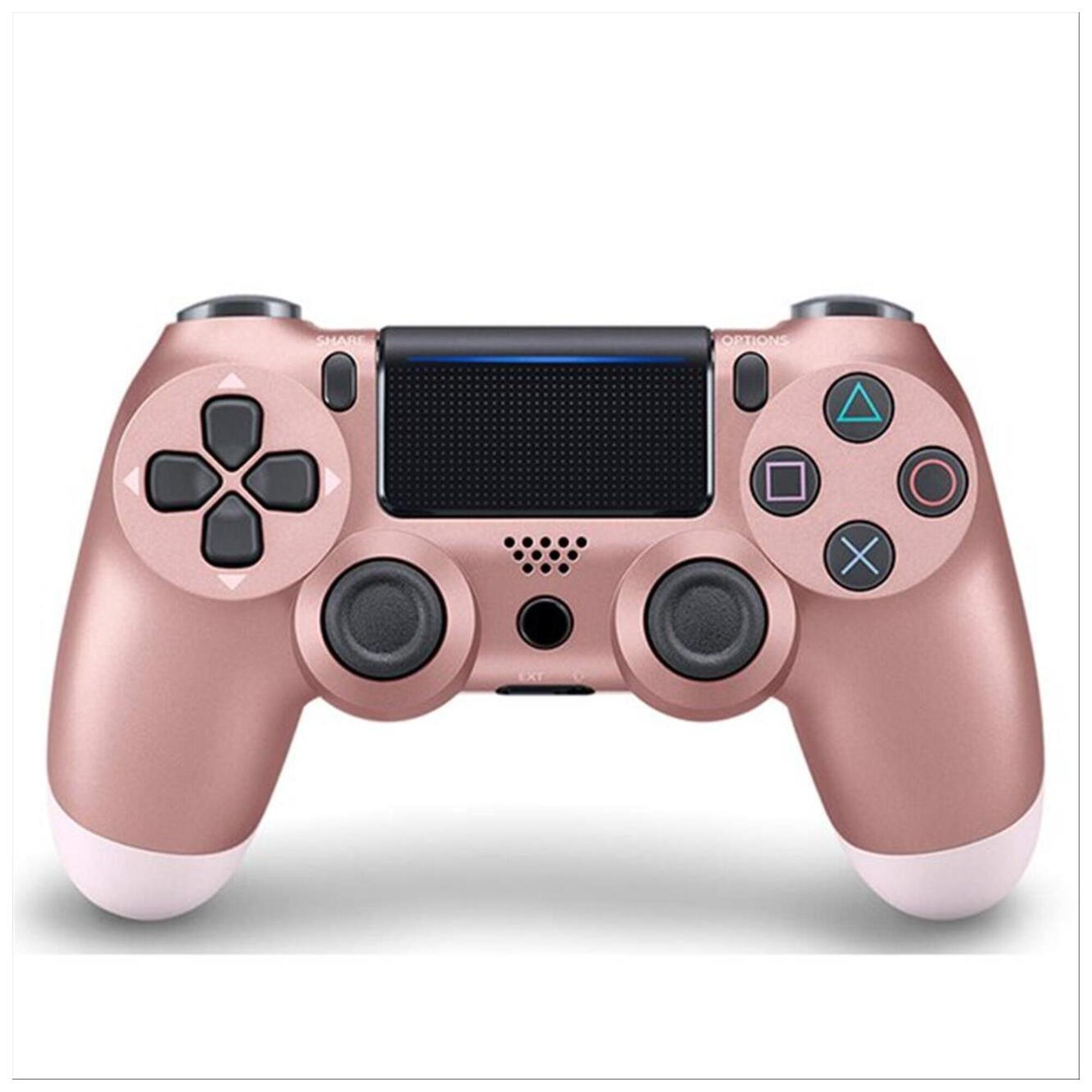 Contrôleur Smartek Smtk-061 Compatible avec PS4- Play Station 4 Rose Mat