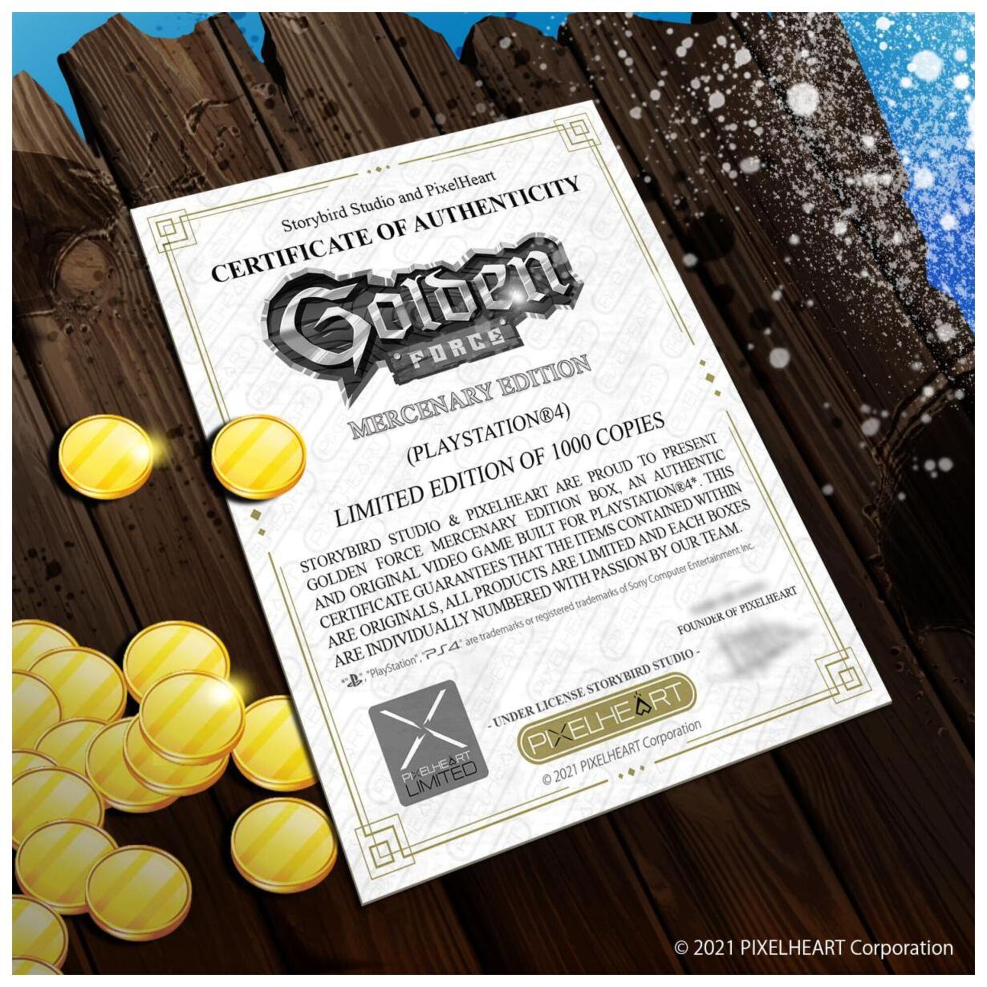 Golden Force Edition Limitée FuturePak PS4 Neuf - vue 2