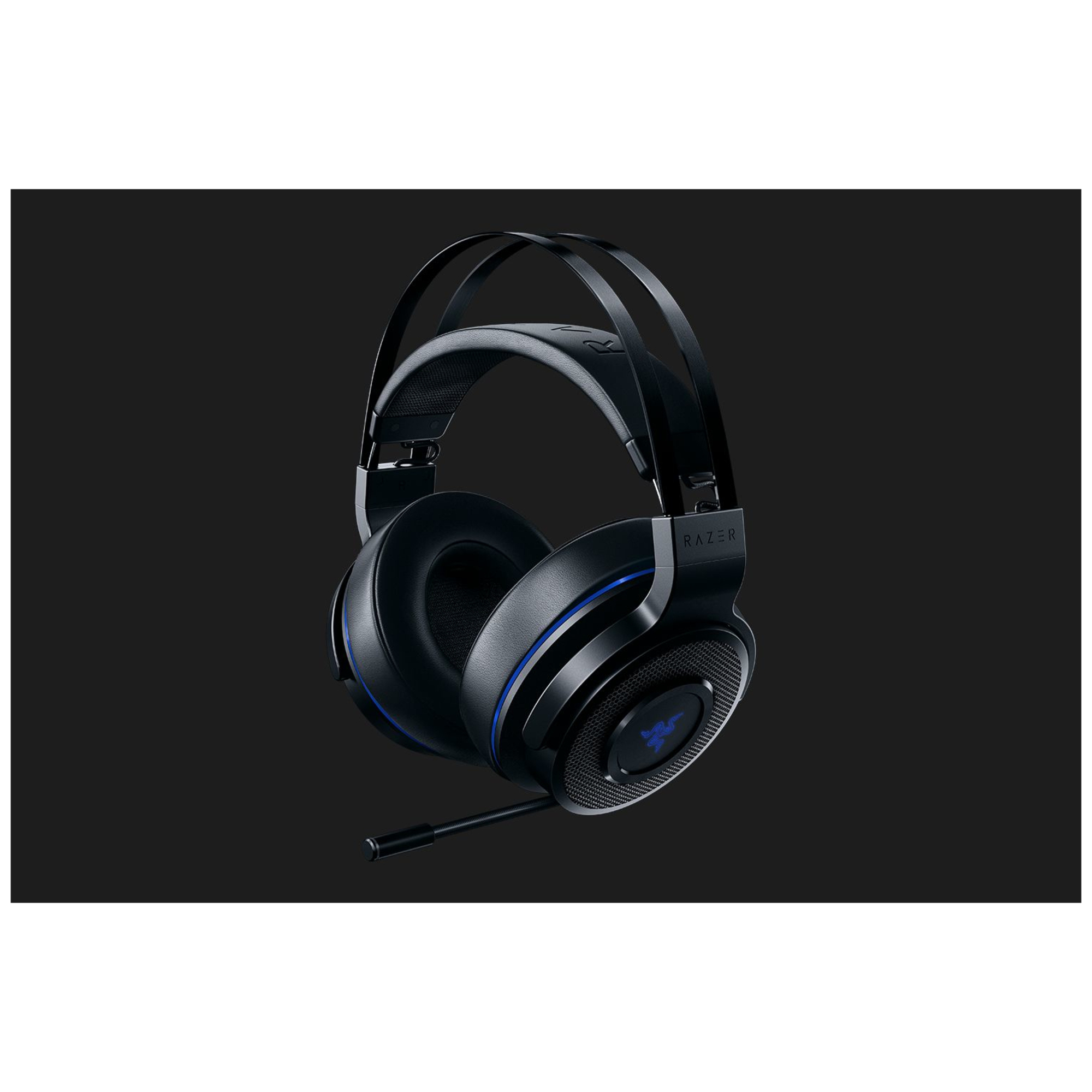 Razer Thresher For PS4 Casque Avec fil &sans fil Arceau Jouer Noir, Bleu - Neuf