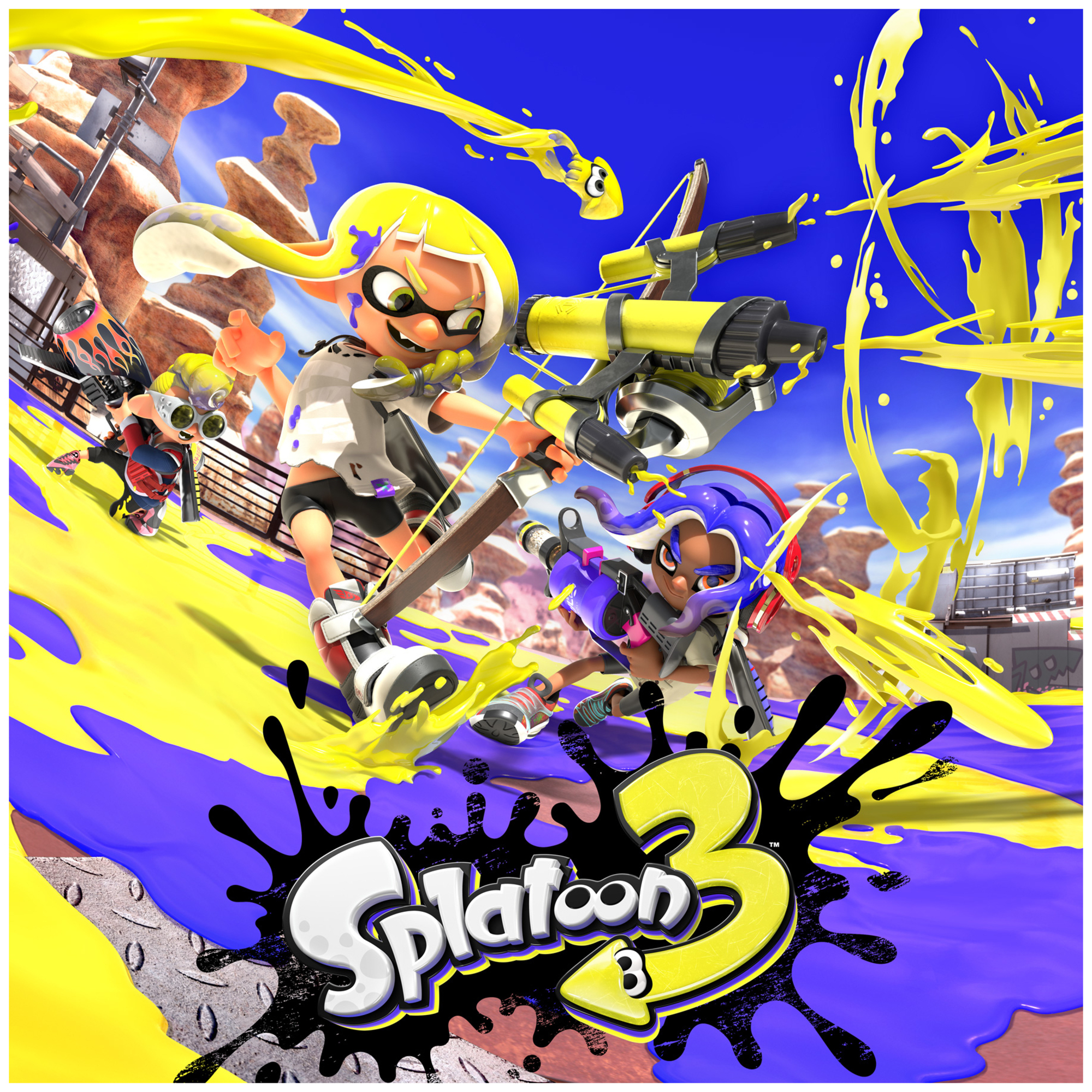 Nintendo Splatoon 3 Standard Néerlandais, Anglais, Espagnol, Français, Italien, Russe Nintendo Switch - Neuf