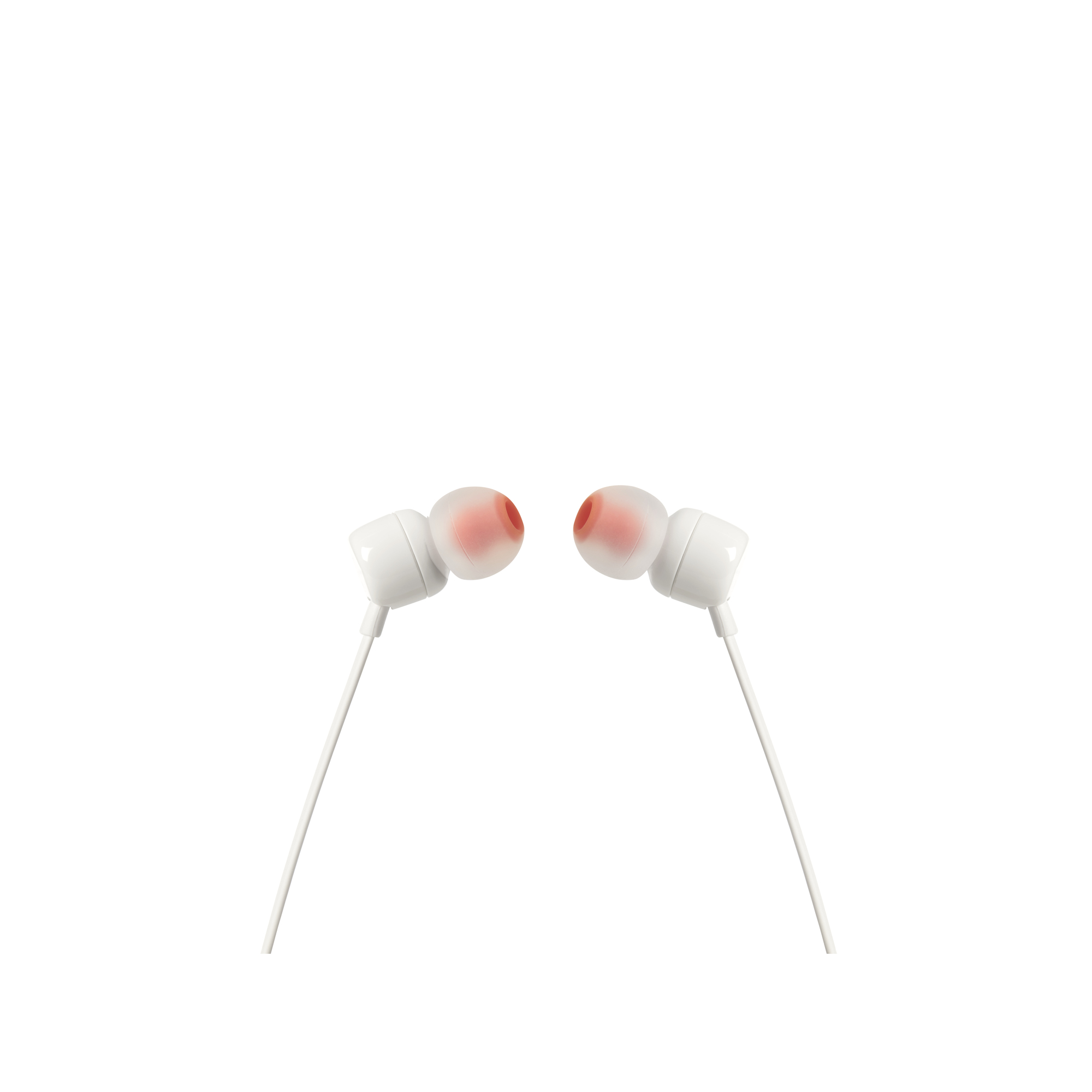 JBL Tune 110 Casque Avec fil Ecouteurs Musique Blanc - Neuf