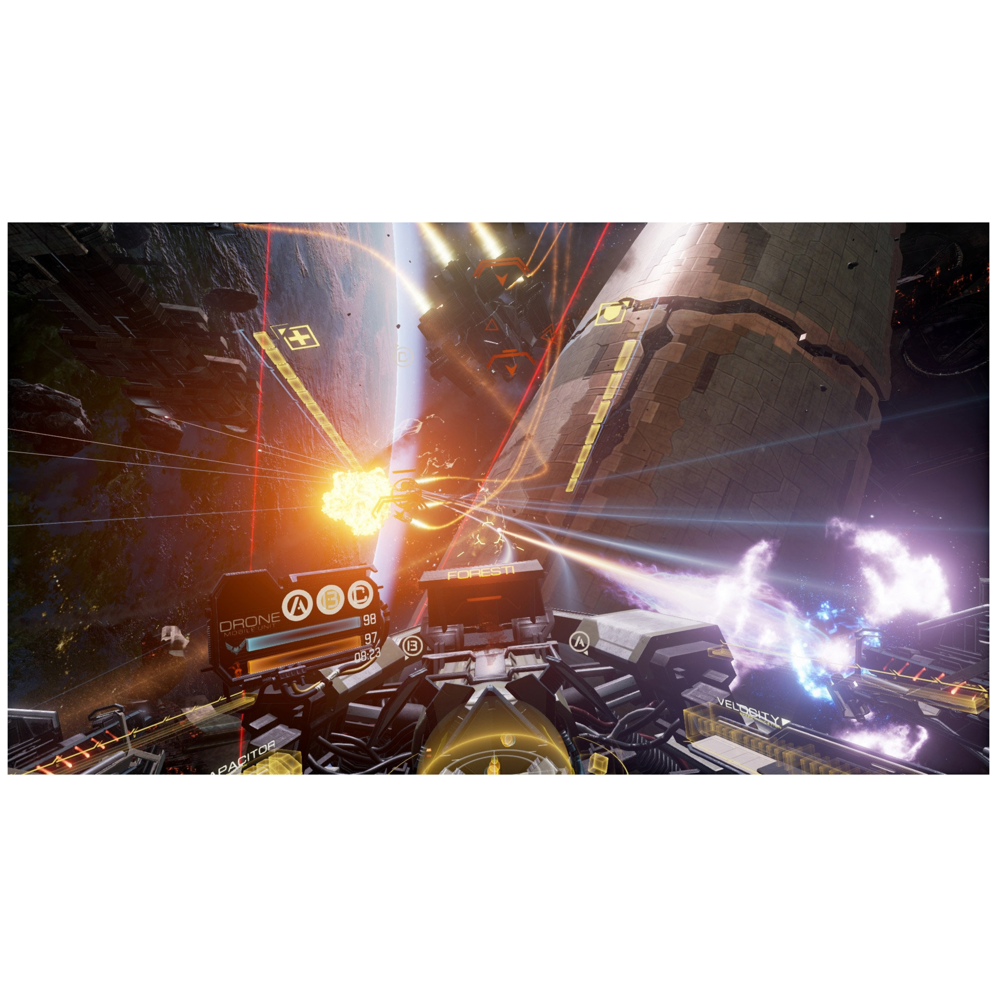EVE: Valkyrie Jeu PSVR - vue 3