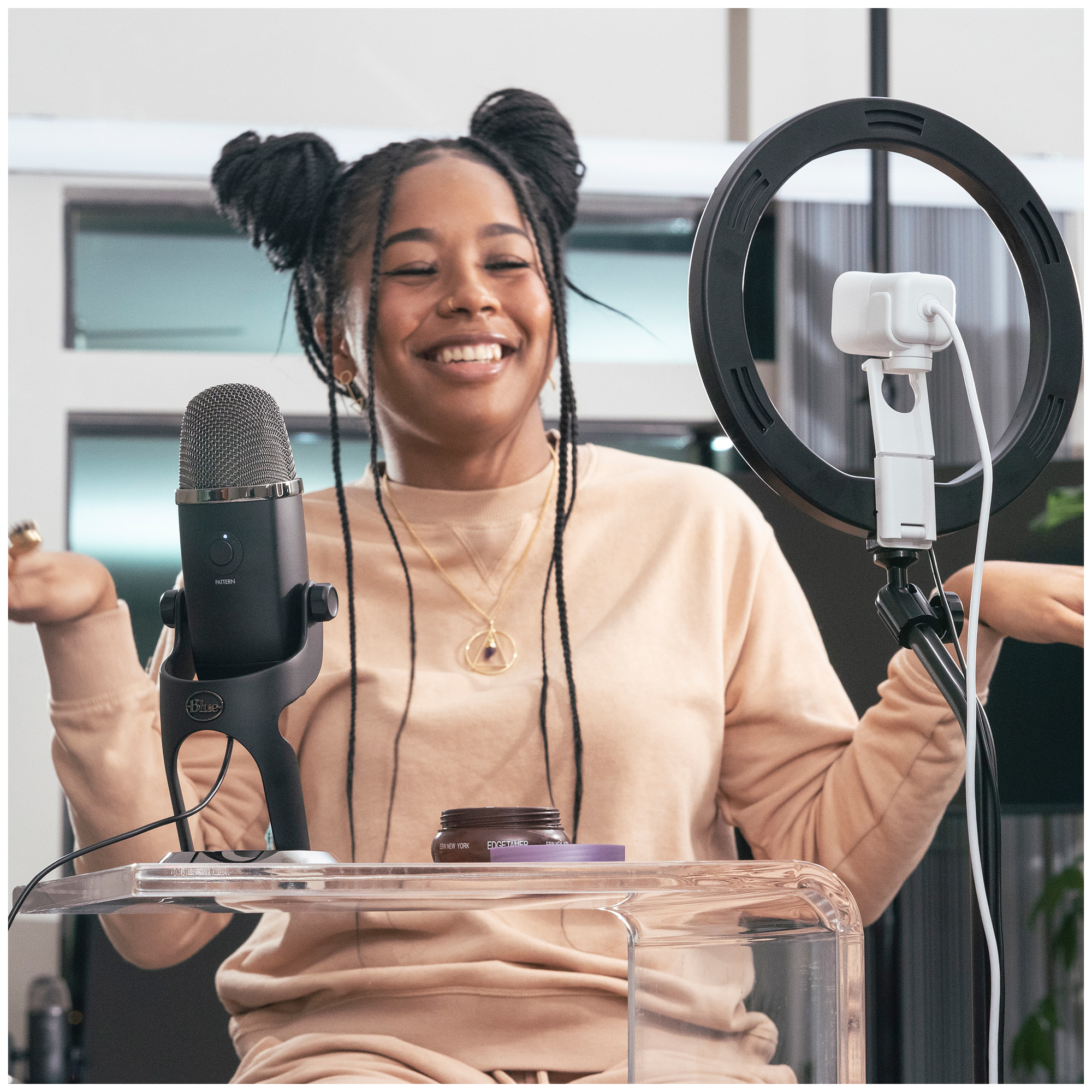 Webcam Streamcam double microphone - vue 10