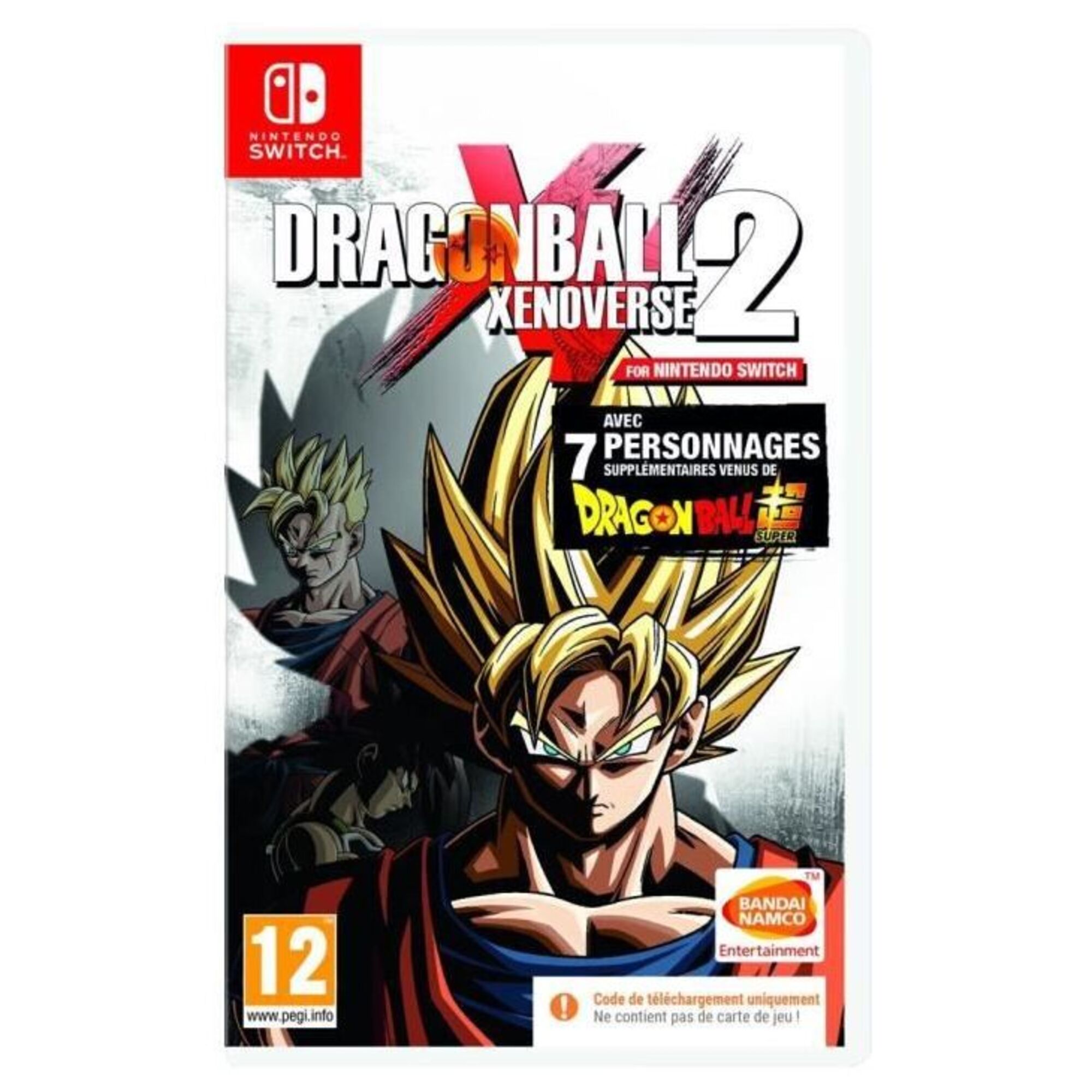 Dragon Ball Xenoverse 2 (Switch) [Code dans la boîte] - Neuf