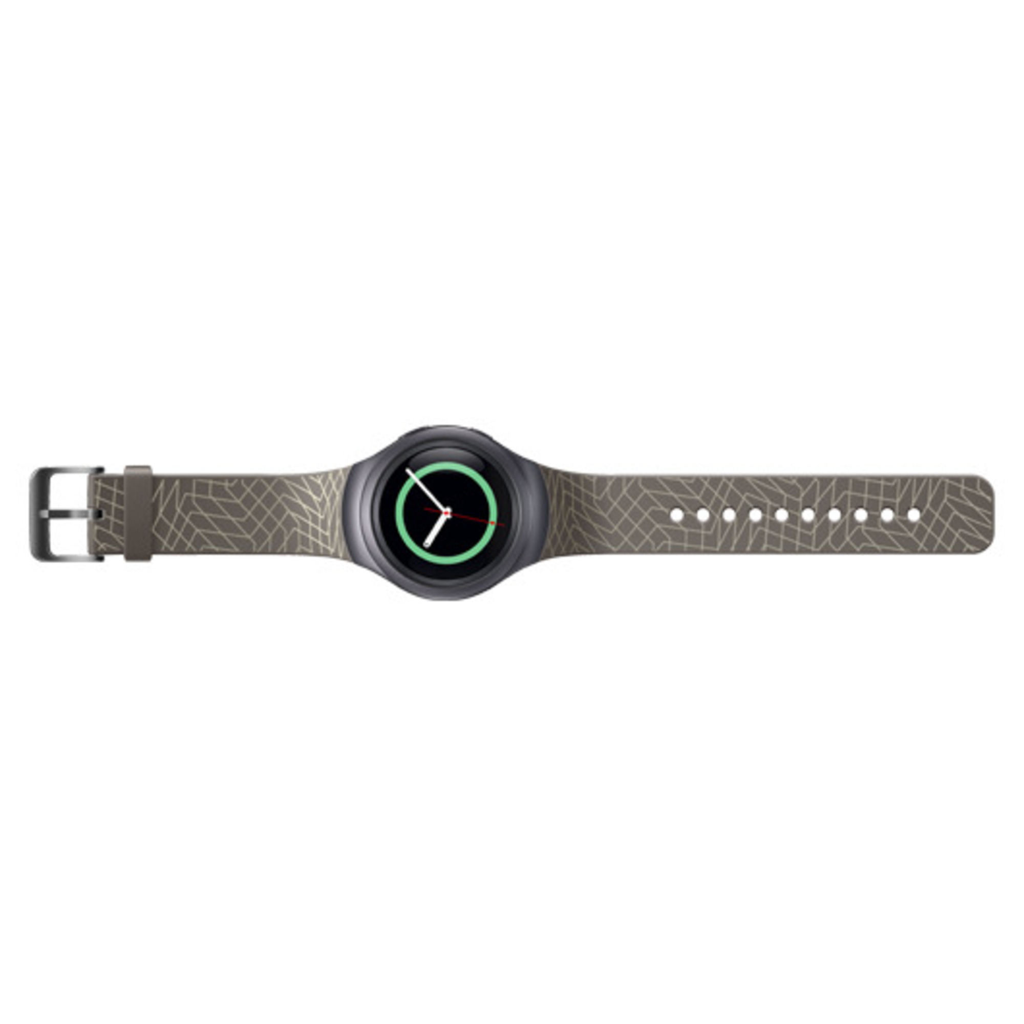 Bracelet marron Samsung pour montre Gear S2 taille M - Neuf