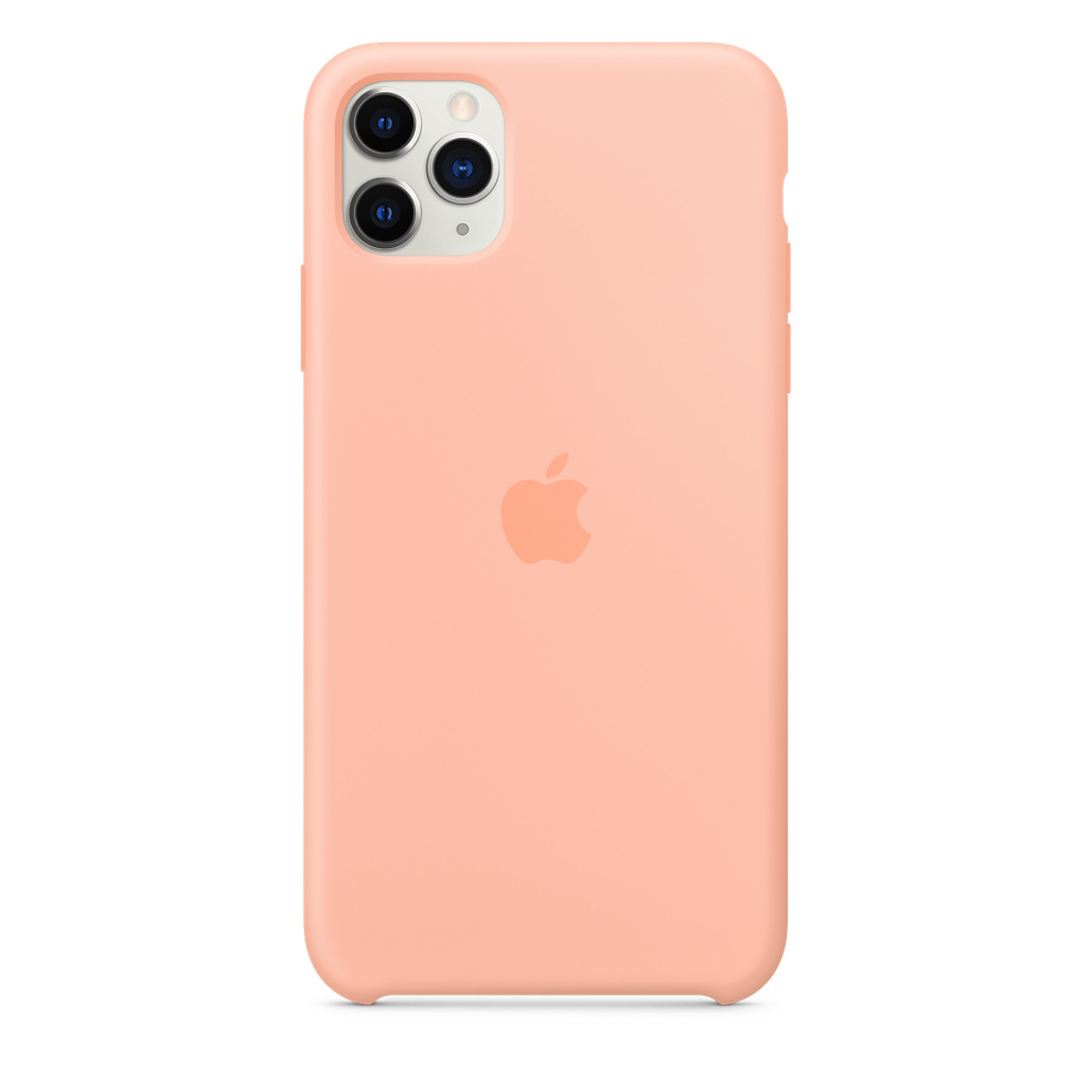Apple Coque silicone pour iPhone 11 Pro Max Grapefruit - vue 4