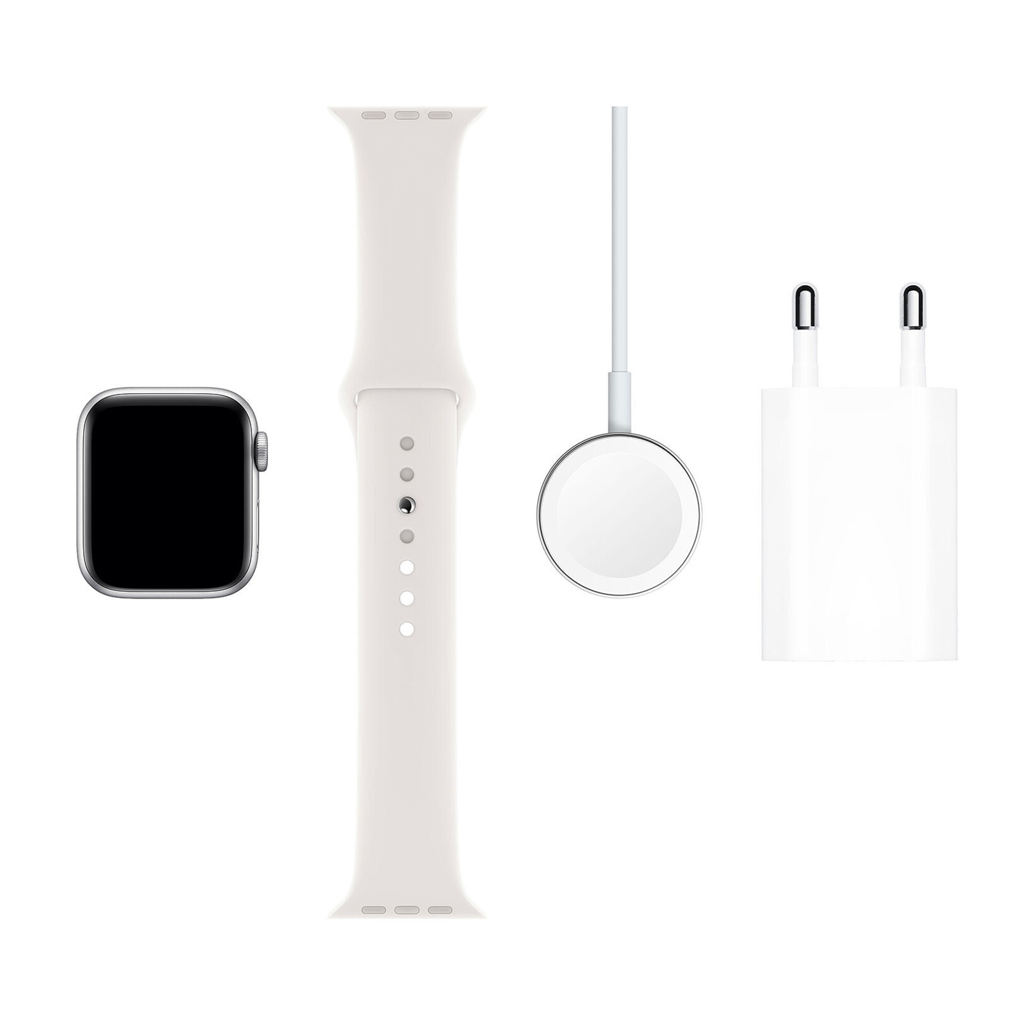 Apple Watch Series 5 GPS 40MM Boîtier en Aluminium Or avec Bracelet Sport Sable - vue 2