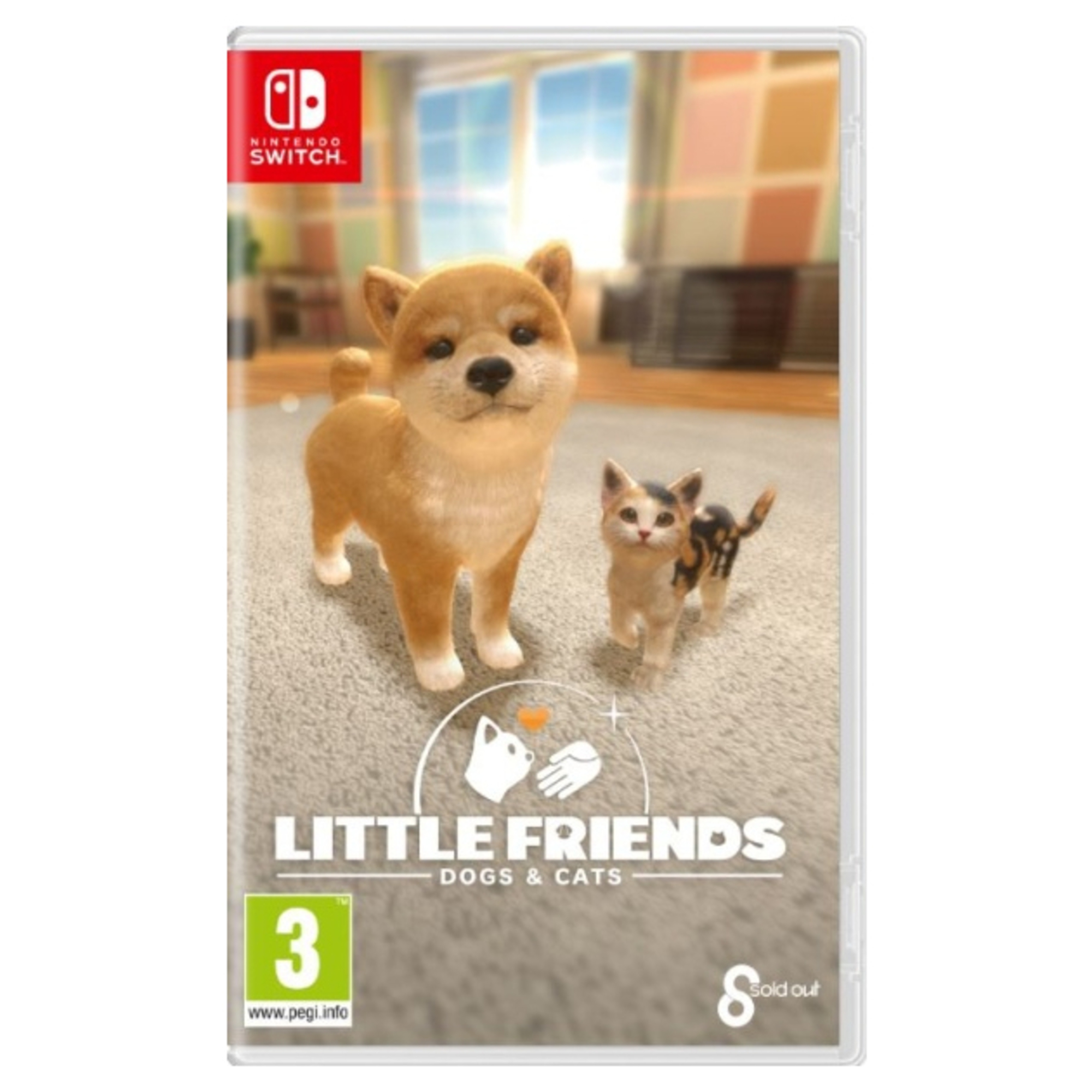 Nintendo Little Friends: Dogs and Cats Standard Multilingue Nintendo Switch Neuf