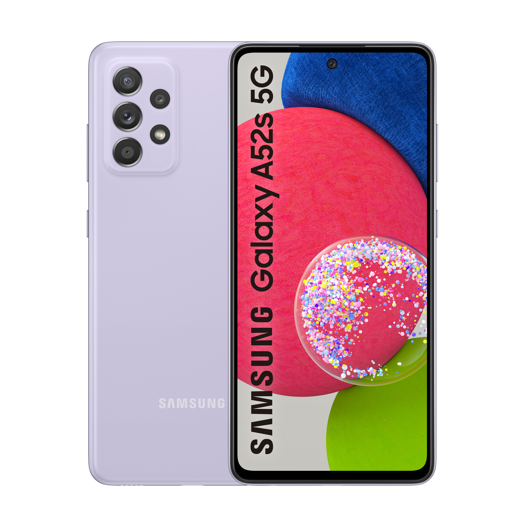 Galaxy A52s 5G 256 Go, Lavande, débloqué - Bon état Bon état - Samsung reconditionné disponible sur Pixmania