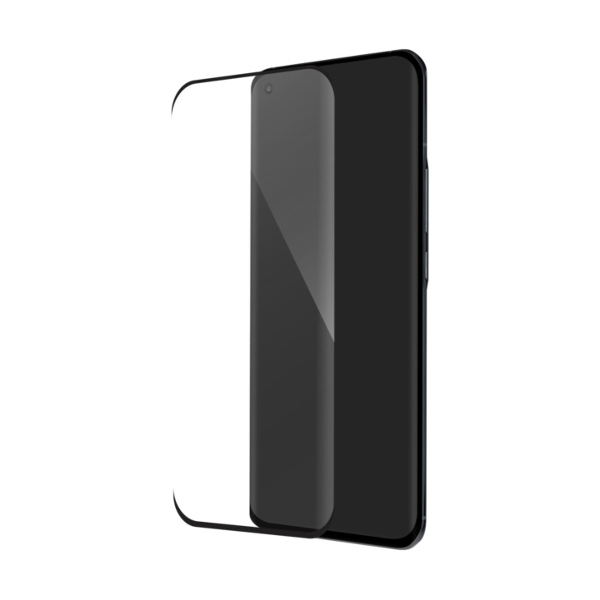 Protection d'écran en verre trempé Bord à  Bord Incurvé pour Xiaomi Mi 11/11 Ultra, Noir - Neuf