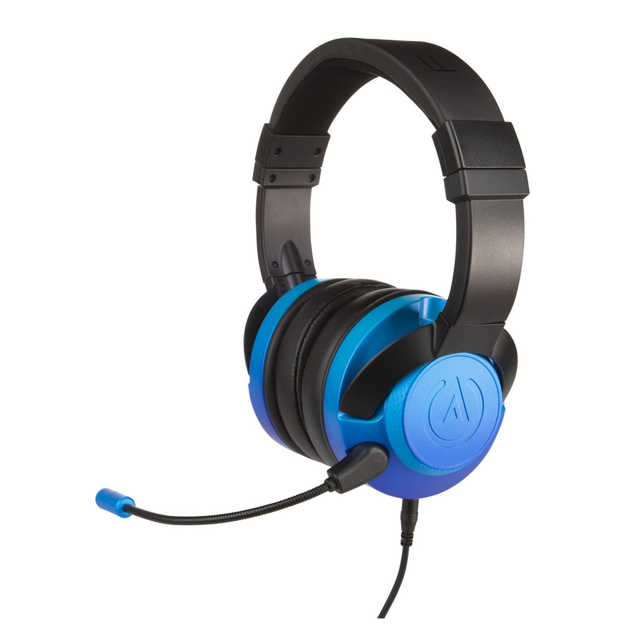 PowerA Fusion Casque avec fil Arceau Jouer : Un casque audio confortable et polyvalent pour une expérience de jeu immersive - Noir et bleu - Neuf