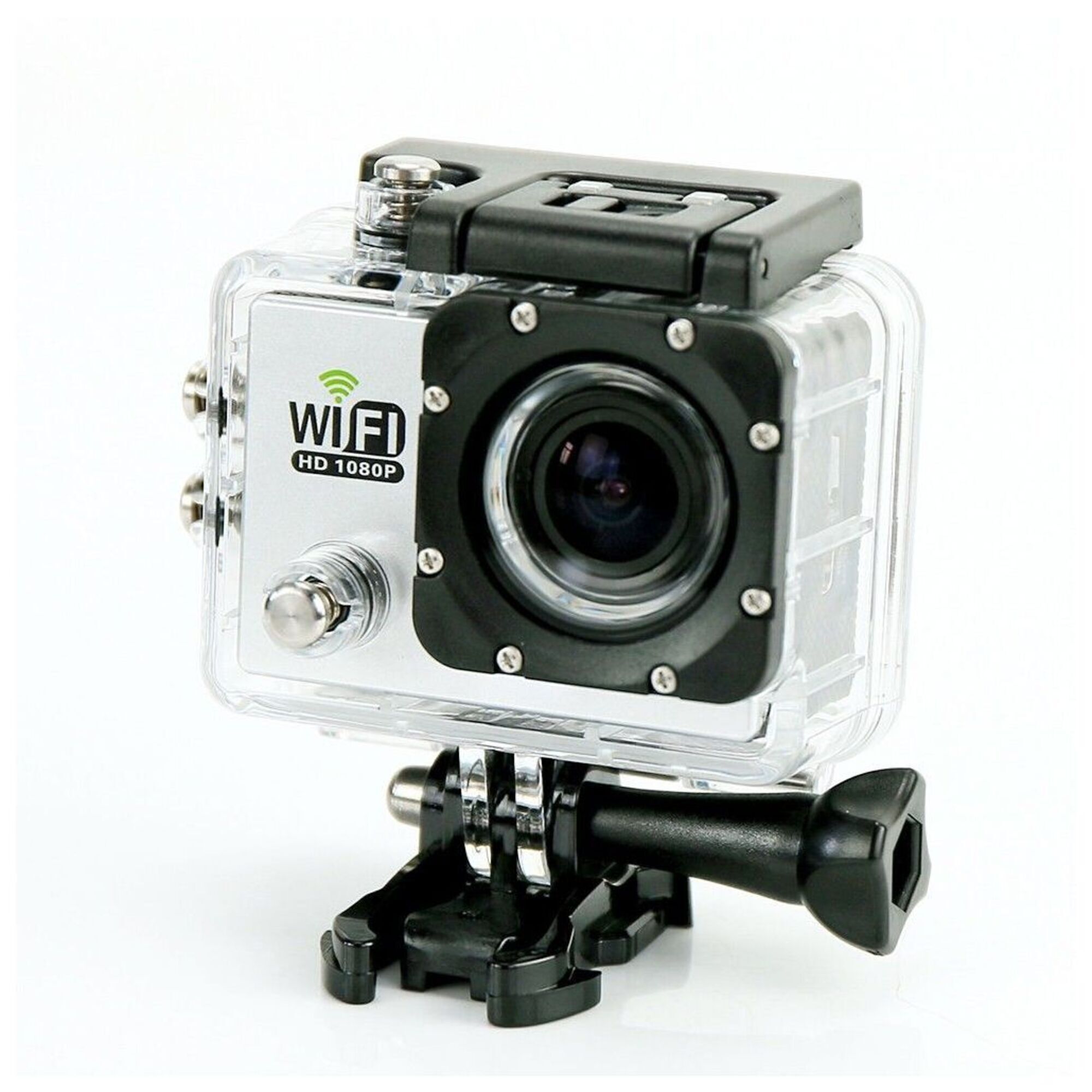 Camera Embarquée Sports Wi Fi LCD Caisson Étanche Waterproof 12 Mp HD Jaune 4 Go YONIS Neuf