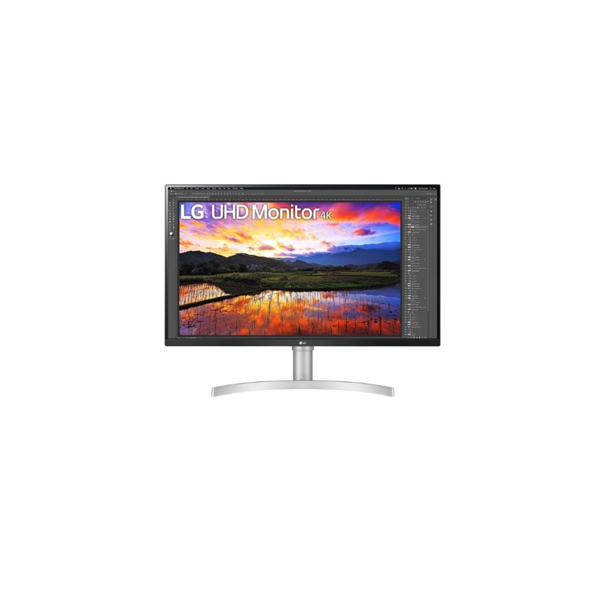 LG 32UN650 W écran plat de PC 80 cm 31.5 3840 x 2160 pixels 4K Ultra HD Neuf - vue 1