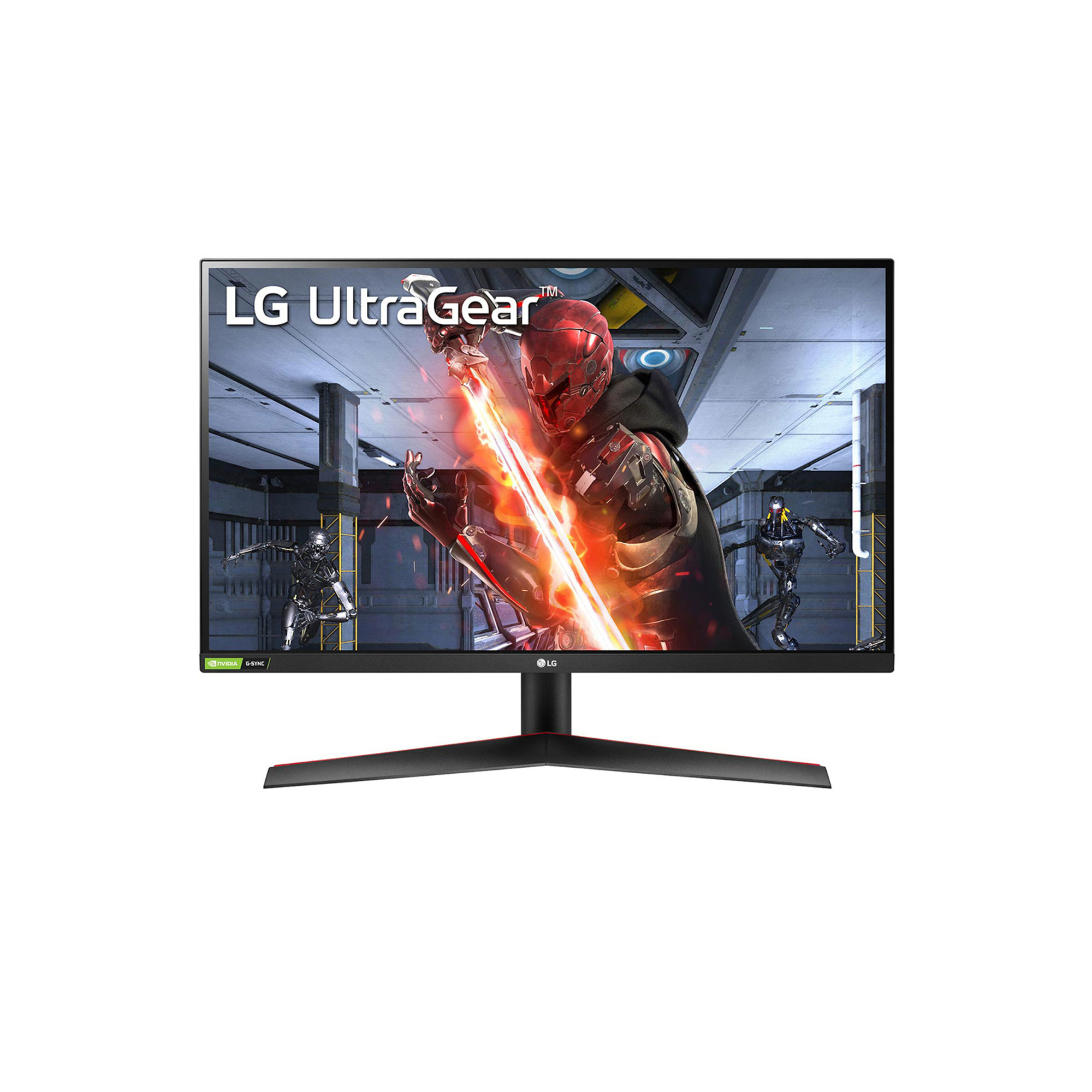 LG 27GN800-B LED display 68,6 cm (27 ) 2560 x 1440 pixels Quad HD Noir, Rouge - Neuf