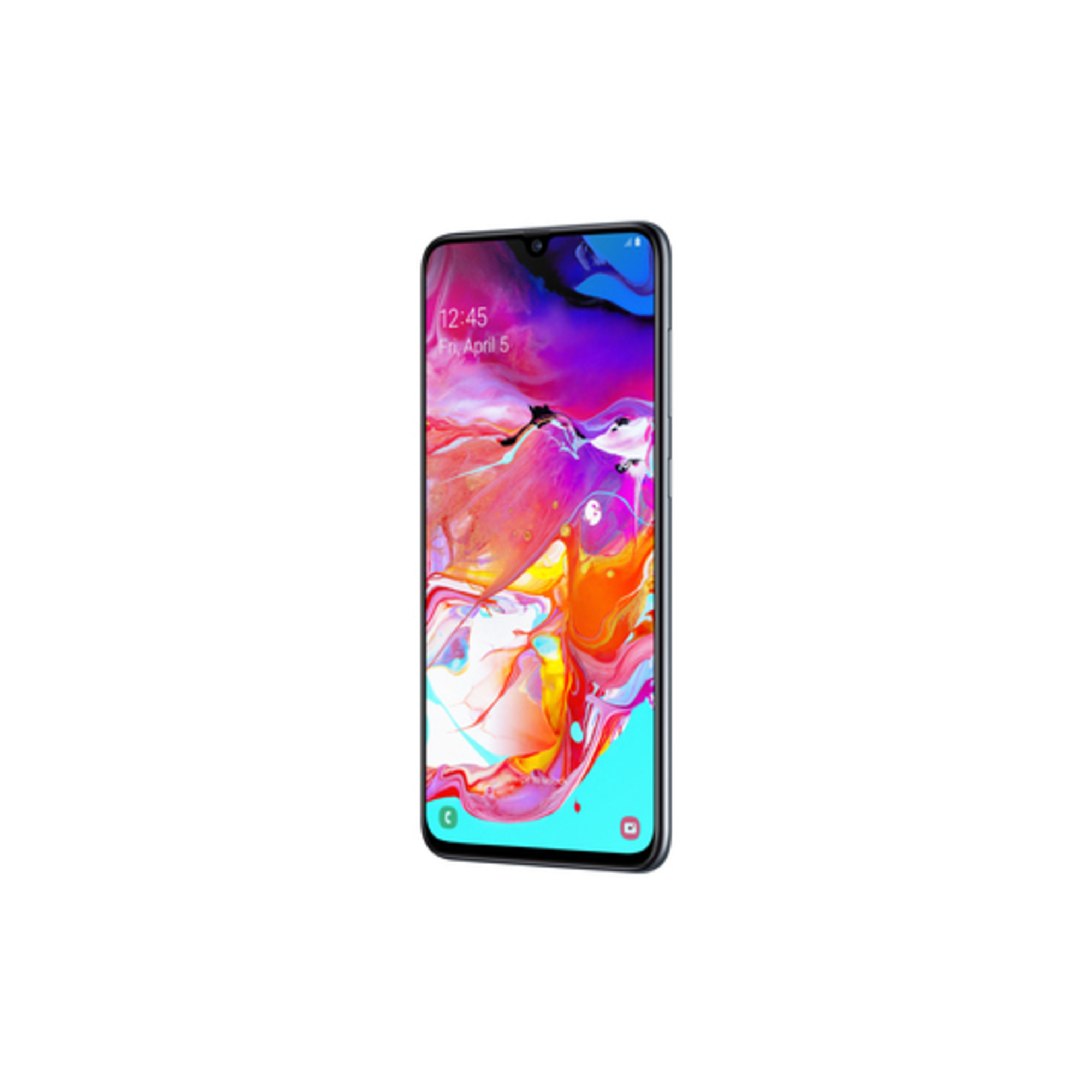 Galaxy A70 (2019) 128 Go, Noir, débloqué - Neuf