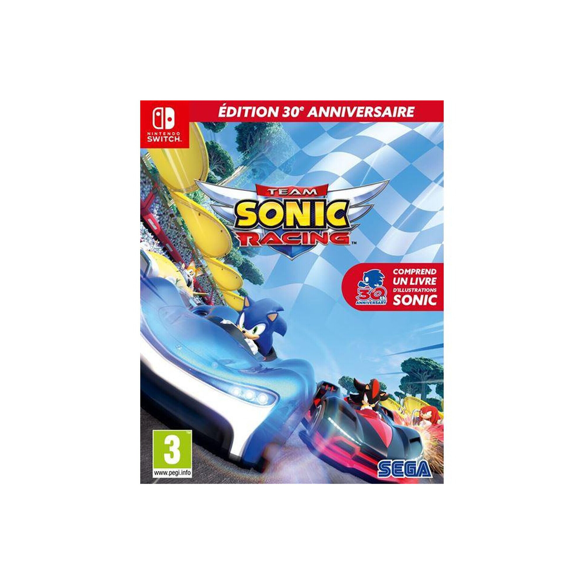 Team Sonic Racing 30th Anniversary Edition Premium Nintendo Switch Neuf