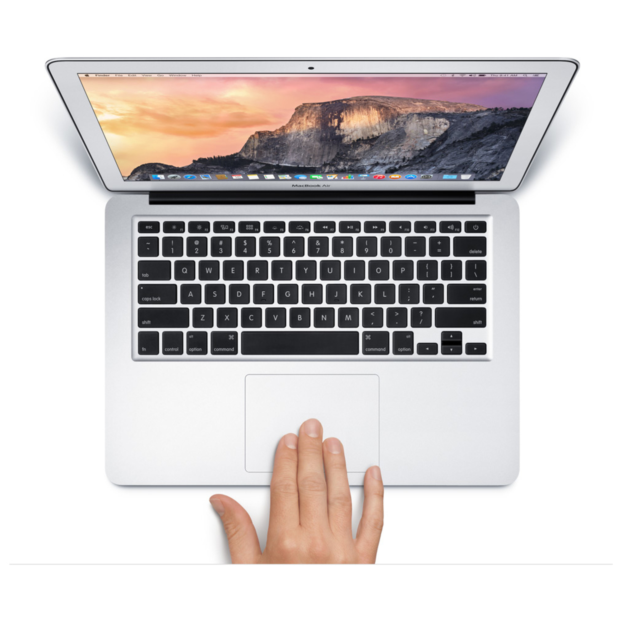 MacBook Air Core i5 (2015) 11.6', 1.6 GHz 128 Go 4 Go  HD Graphics 6000, Argent - AZERTY - Excellent état