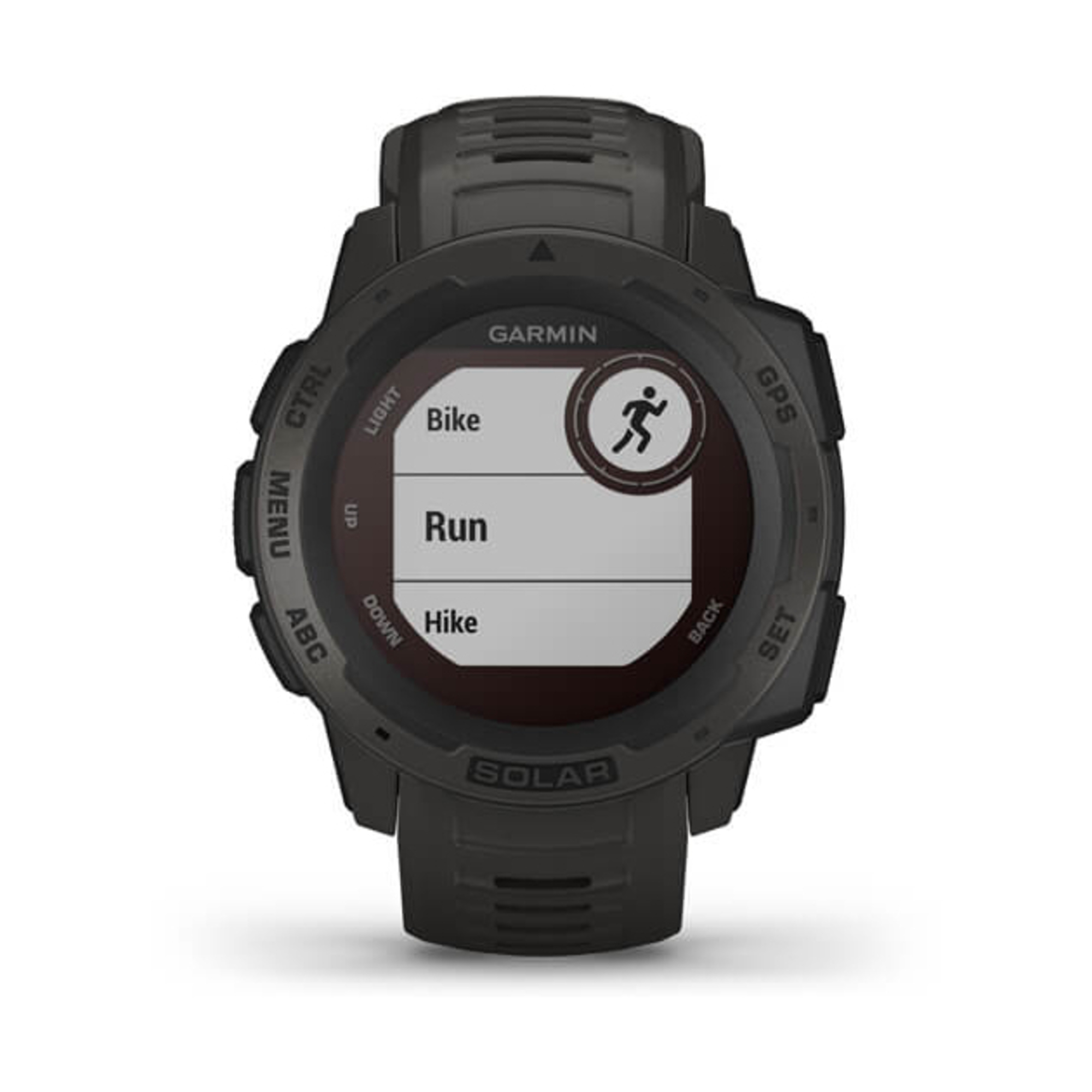 Montre GPS solaire robuste GARMIN Instinct Solar Orchidée Ecran à deux fenêtres 0 9 x 0 9 23 x 23 mm - vue 10